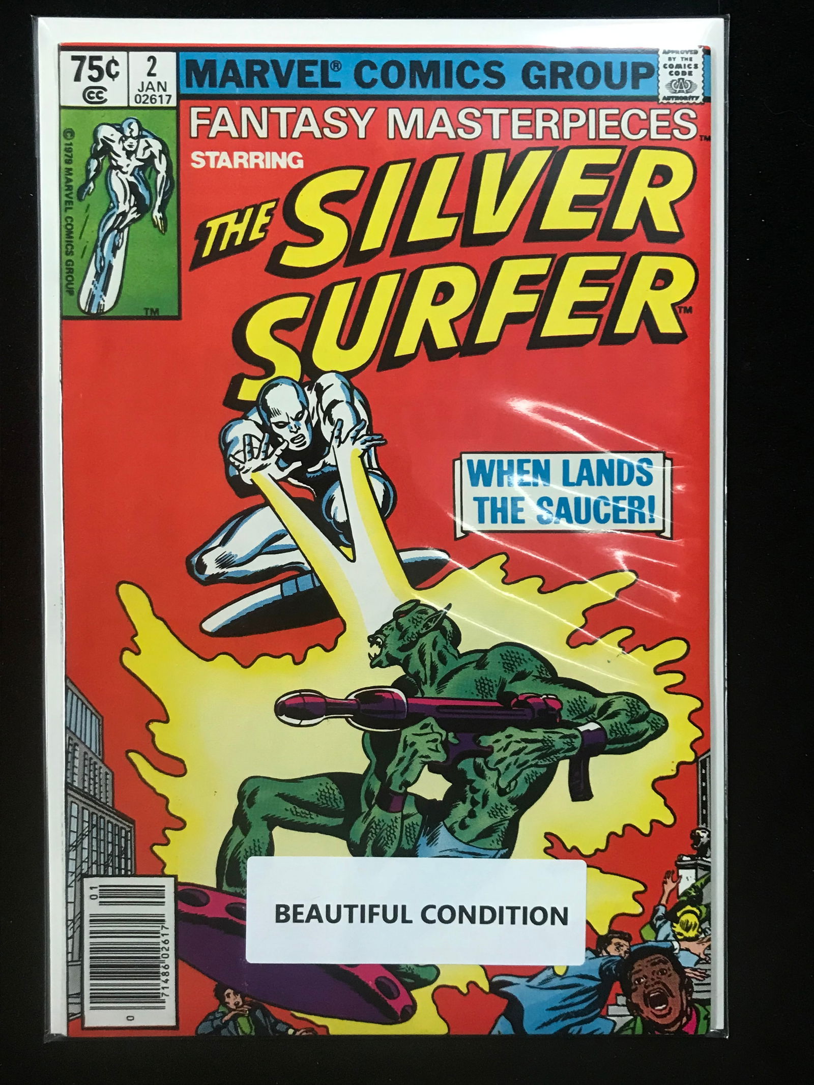 MARVEL COMICS NO.2 THE SILVER SURFER (1 of 1)