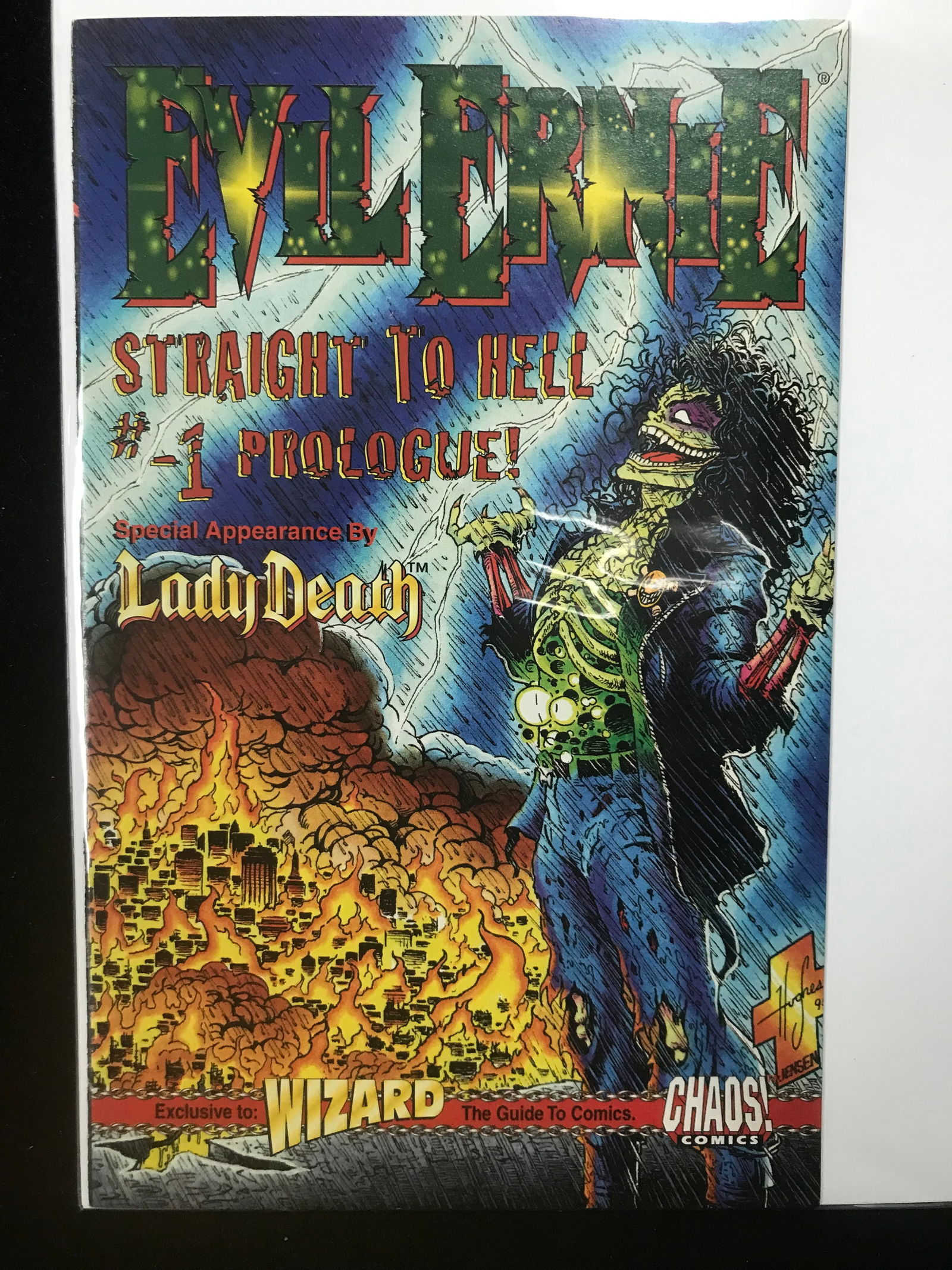 CHAOS COMICS NO.1 EVIL ERNIE (1 of 1)