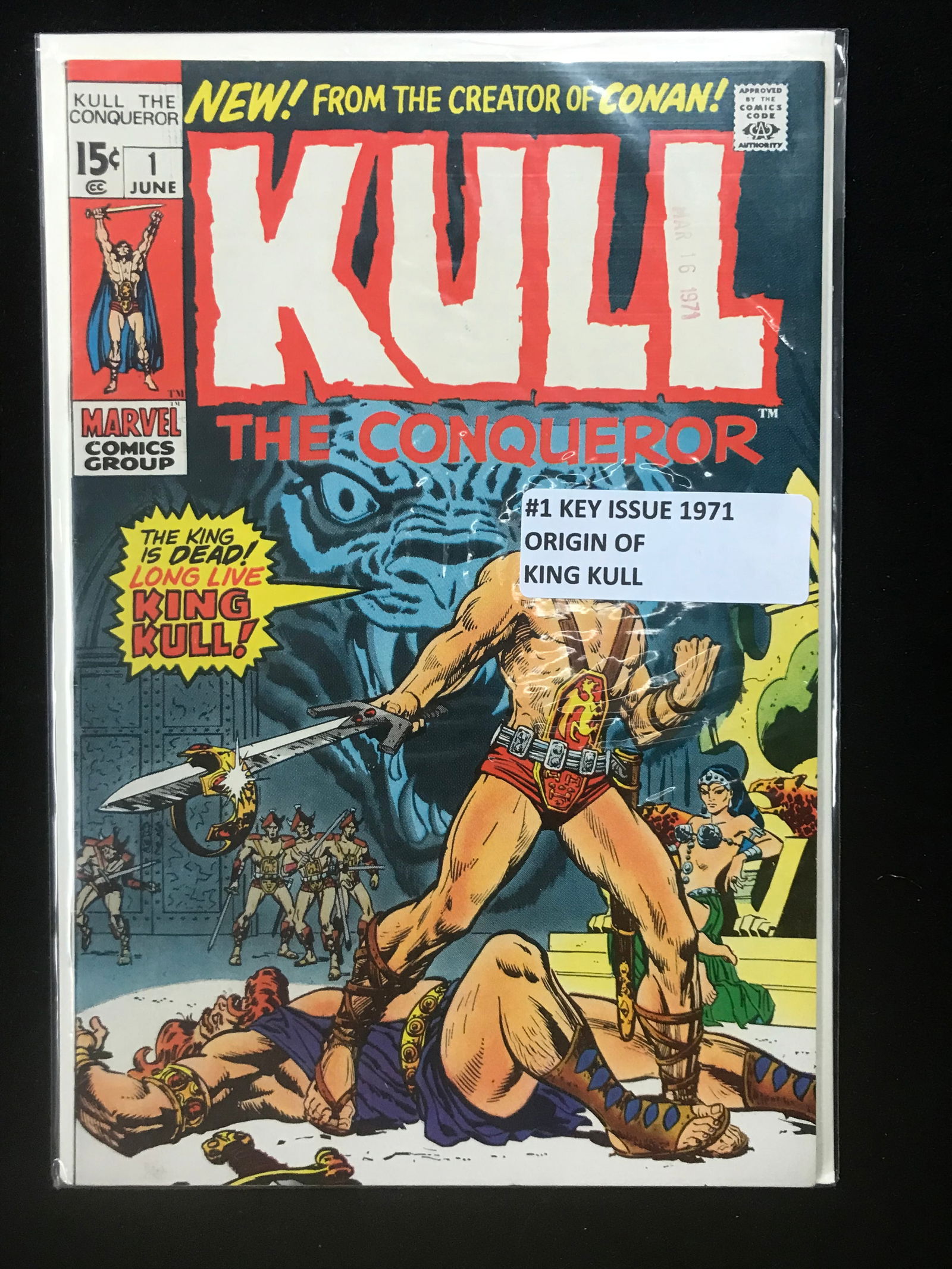 MARVEL COMICS NO.1 KULL (ORIGIN OF KING KULL) (1 of 1)