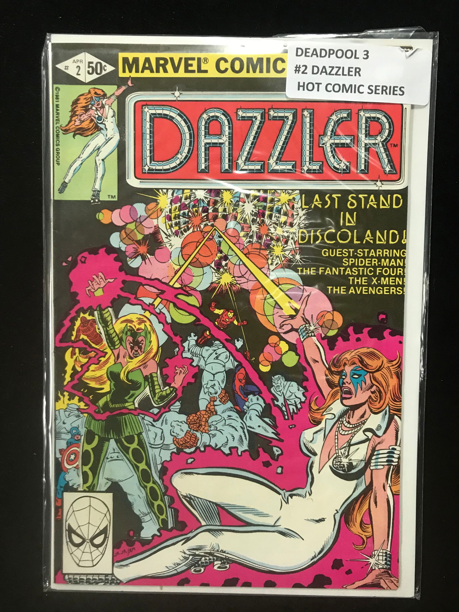MARVEL COMICS NO.2 DAZZLER (DEADPOOL 3) (1 of 1)