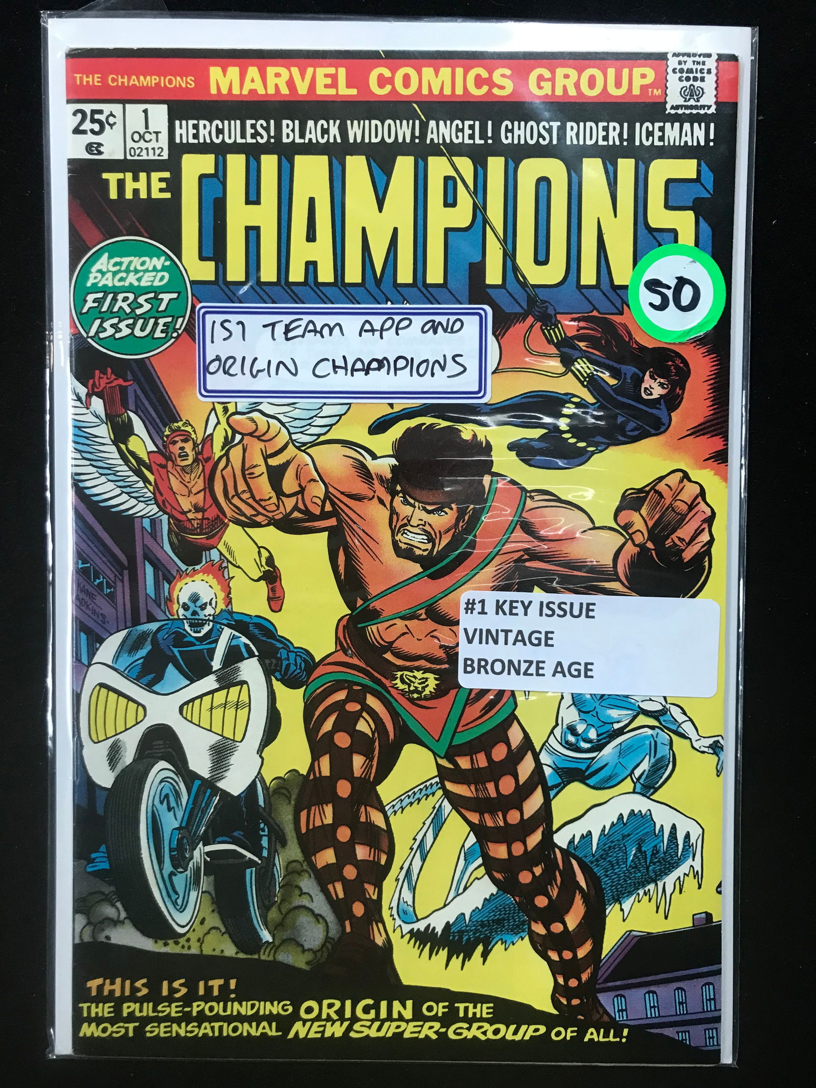 MARVEL COMICS NO.1 THE CHAMPIONS (VINTAGE BRONZE AGE) (1 of 1)