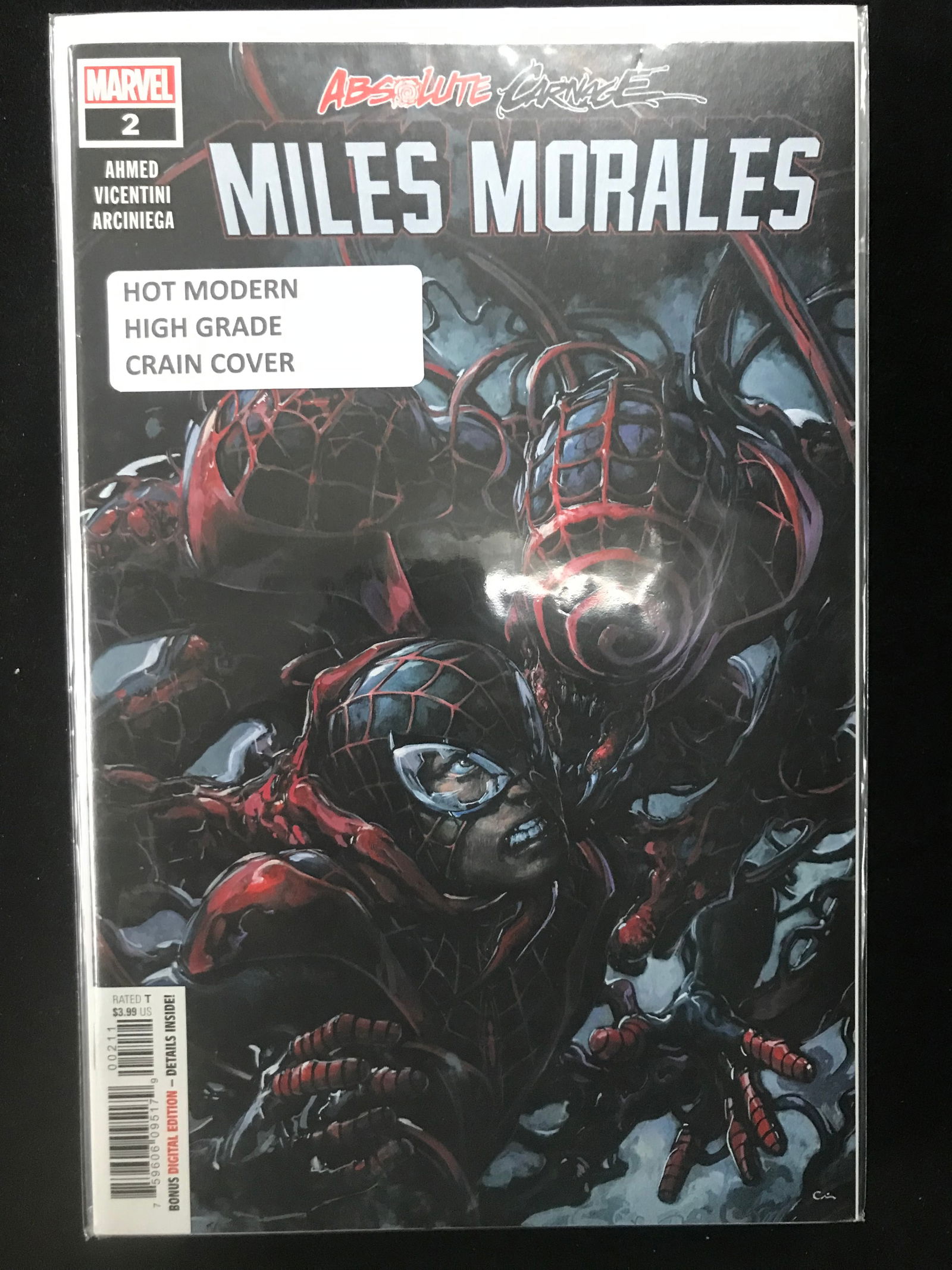 MARVEL COMICS NO.2 MILES MORALES (1 of 1)