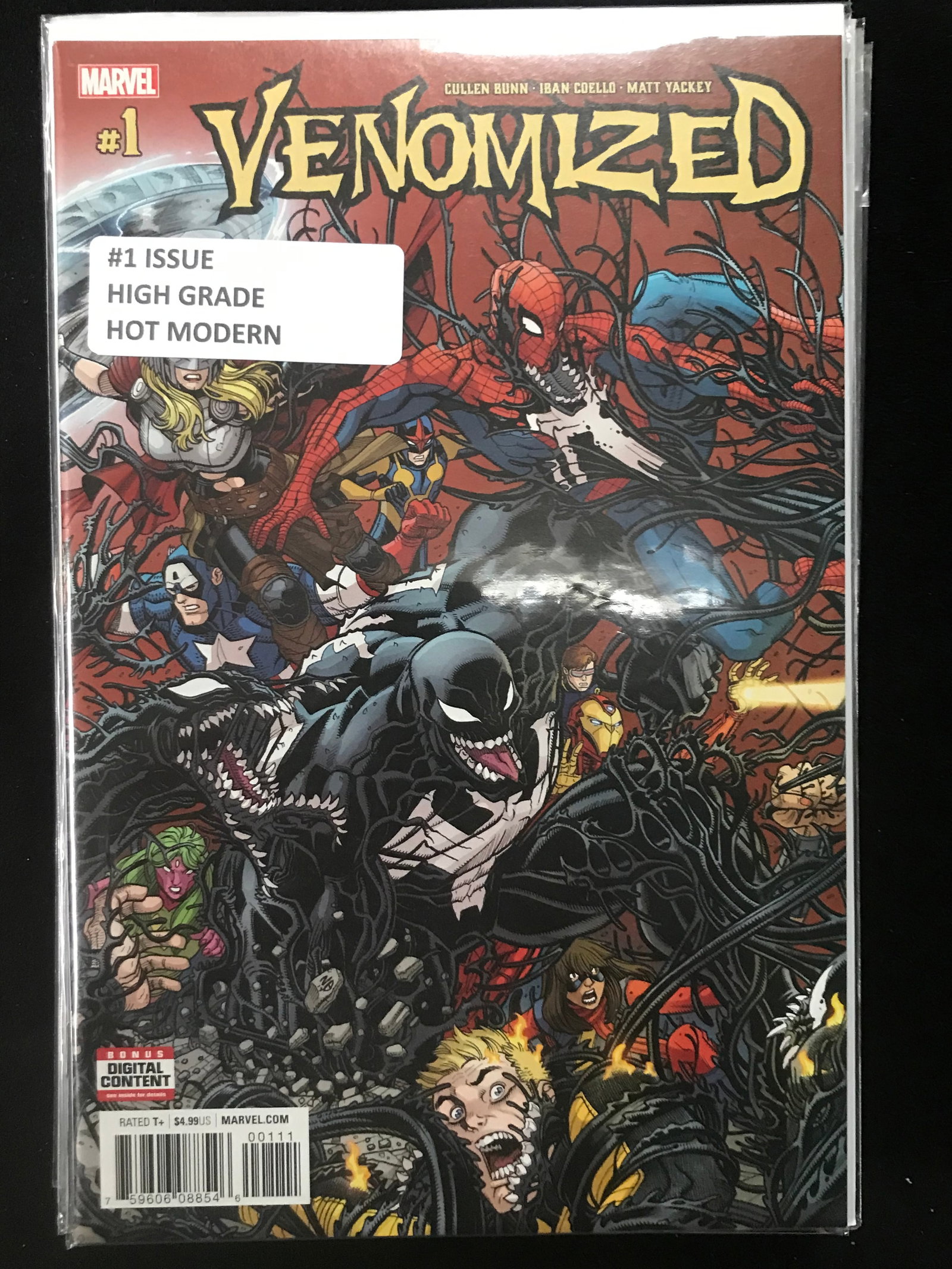 MARVEL COMICS NO.1 VENOMIZED: Prices are in Canadian dollars