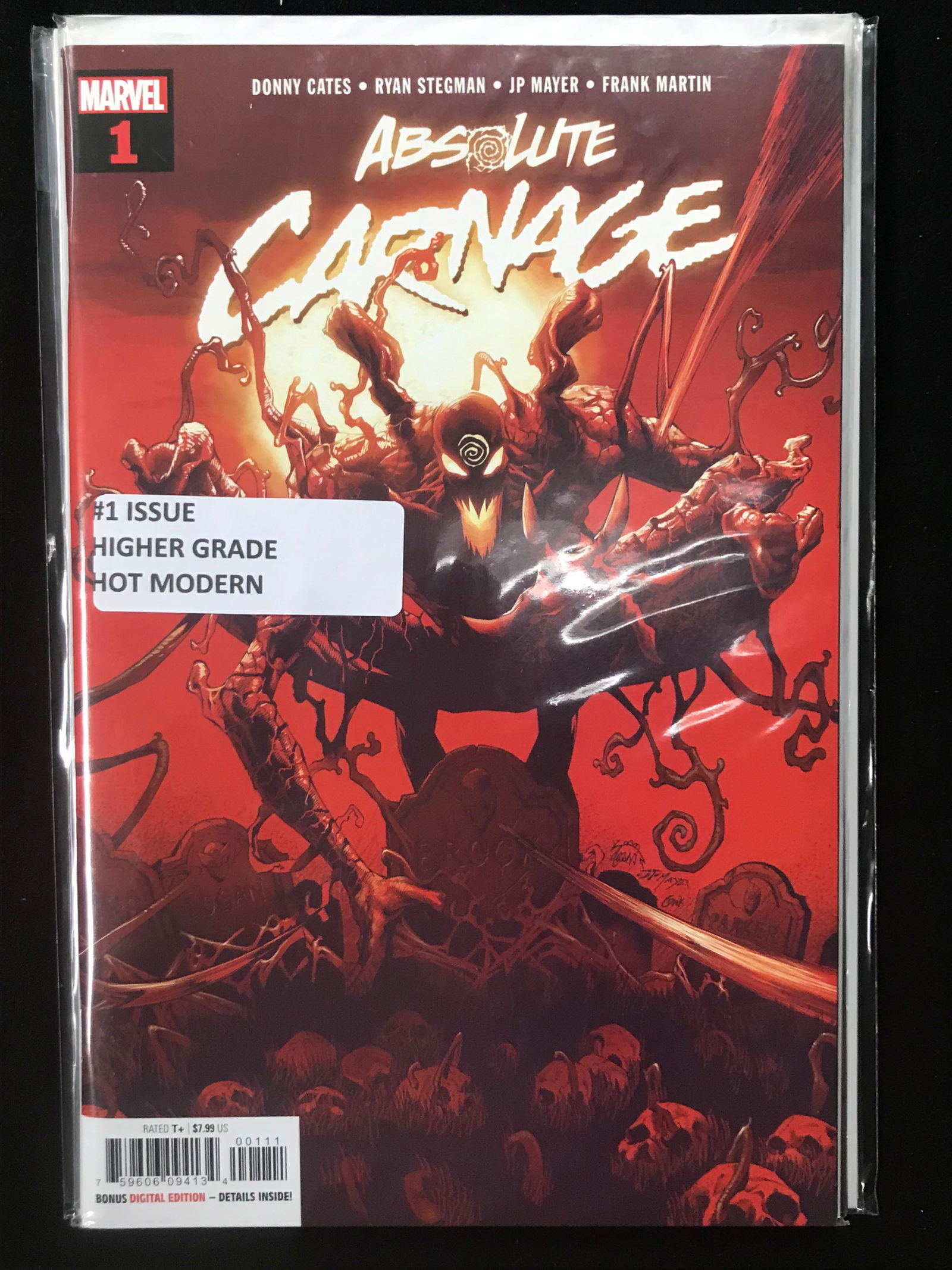 MARVEL COMICS NO.1 ABSOLUTE CARNAGE (1 of 1)
