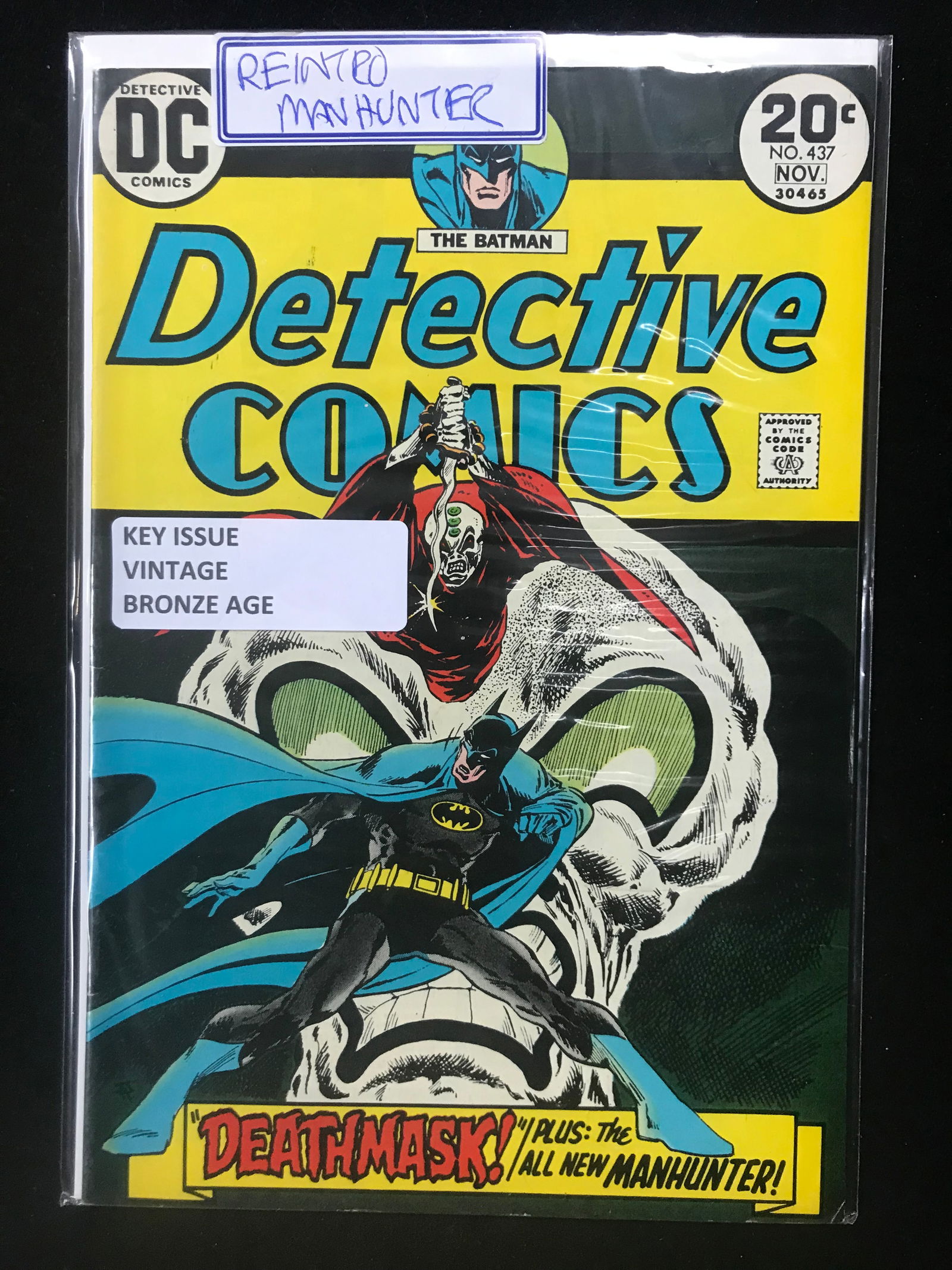 DC COMCIS NO.437 DETECTIVE COMICS (VINTAGE BRONZE AGE) (1 of 1)