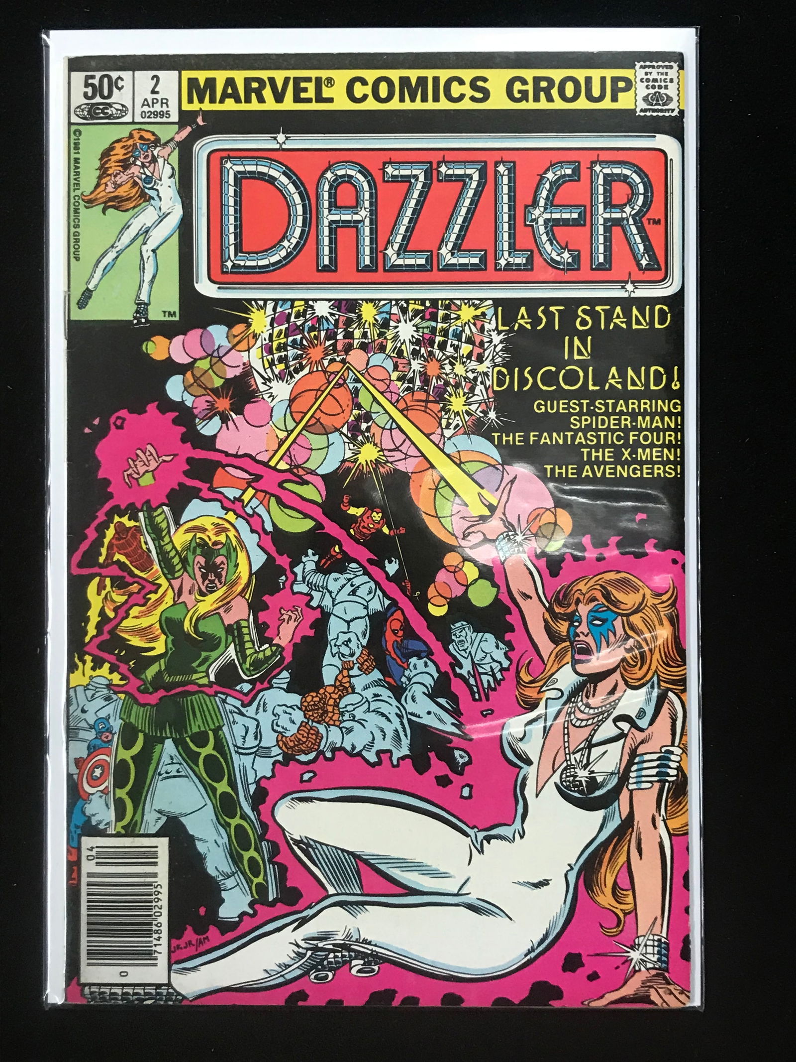 MARVEL COMICS NO.2 DAZZLER (1 of 1)