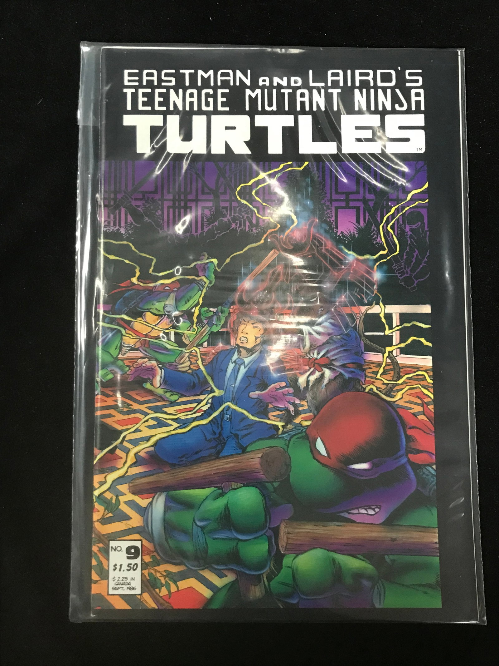 EASTMAN AND LAIRD'S NO.9 TEENAGE MUTANT NINJA TURTLES: Prices are in Canadian dollars