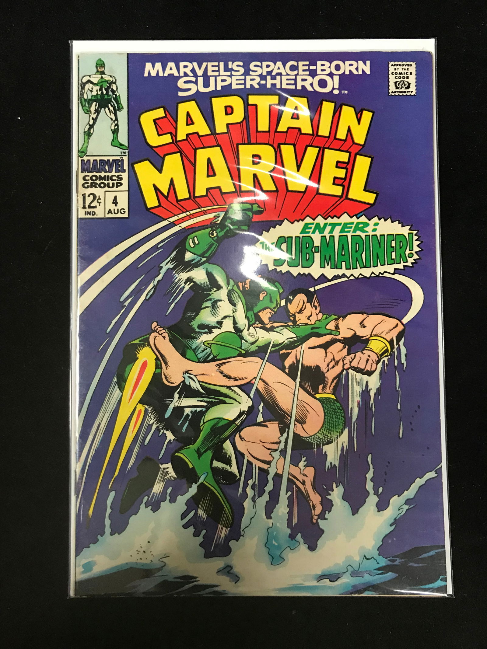 MARVEL COMICS NO.4 CAPTAIN MARVEL (1 of 1)