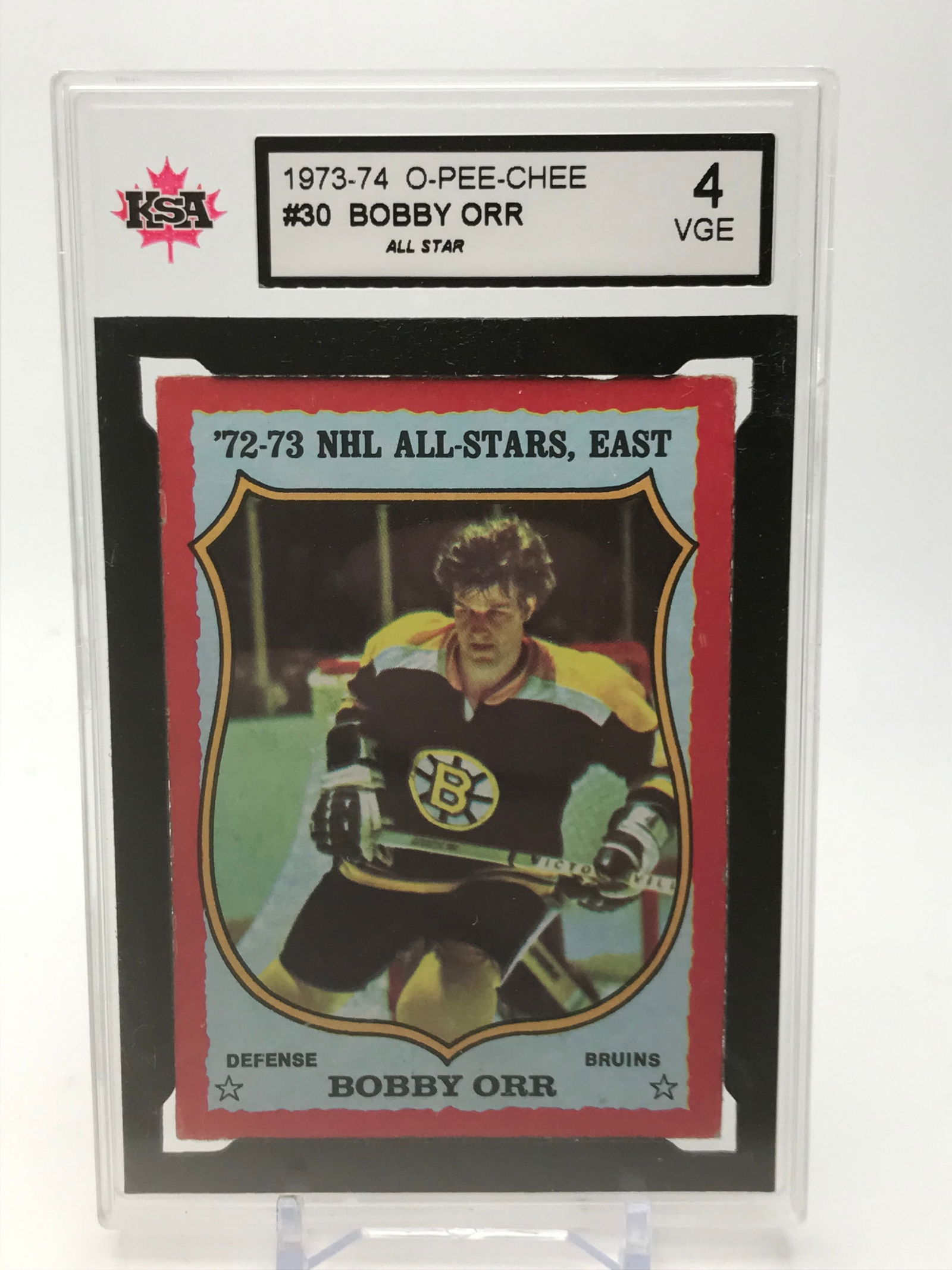 1973-74 O PEE CHEE BOBBY ORR ALL STAR (KSA 4) (1 of 2)