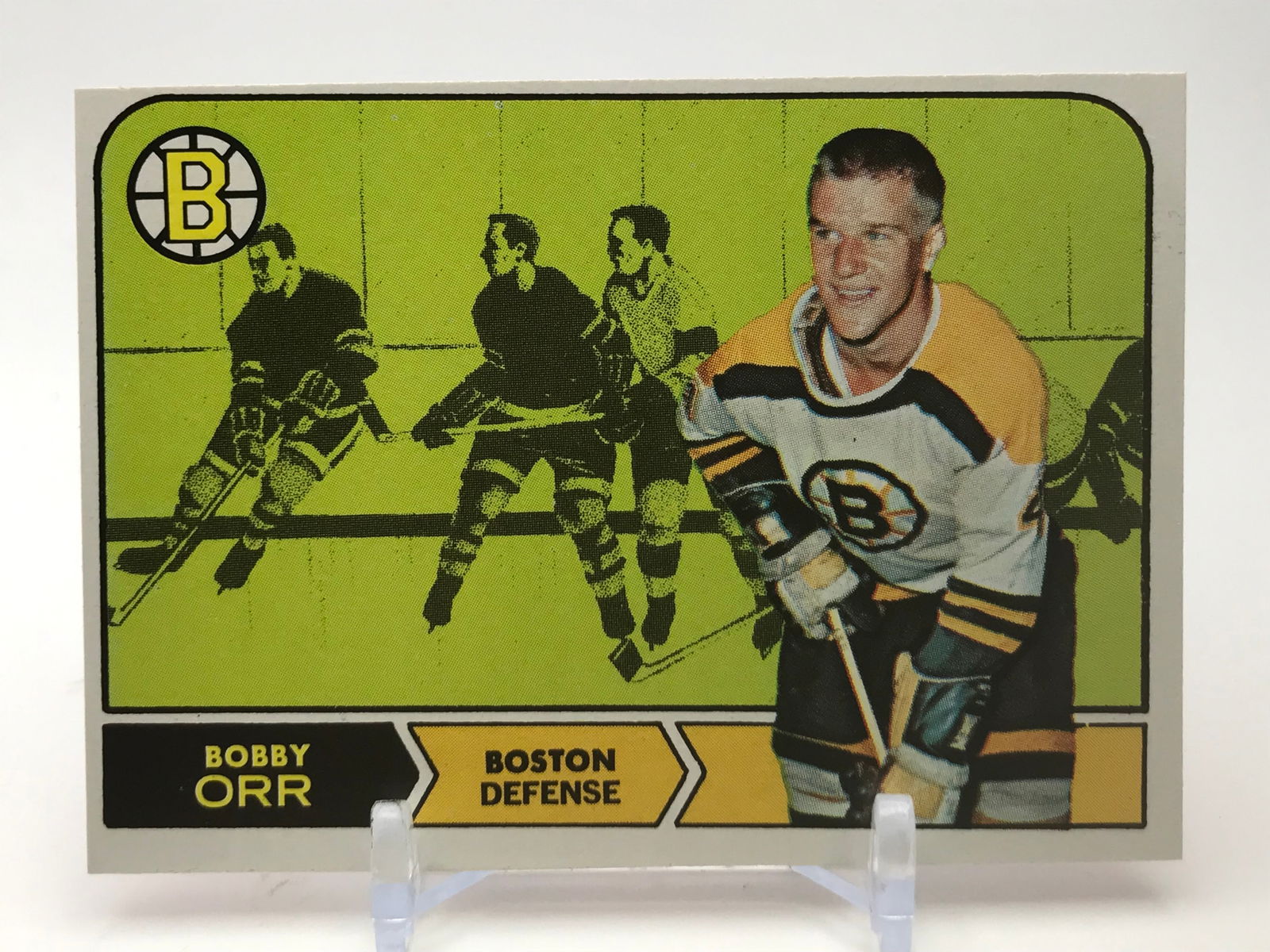 1968 TOPPS NO.2 BOBBY ORR (3RD YEAR HIGH GRADE) (1 of 2)