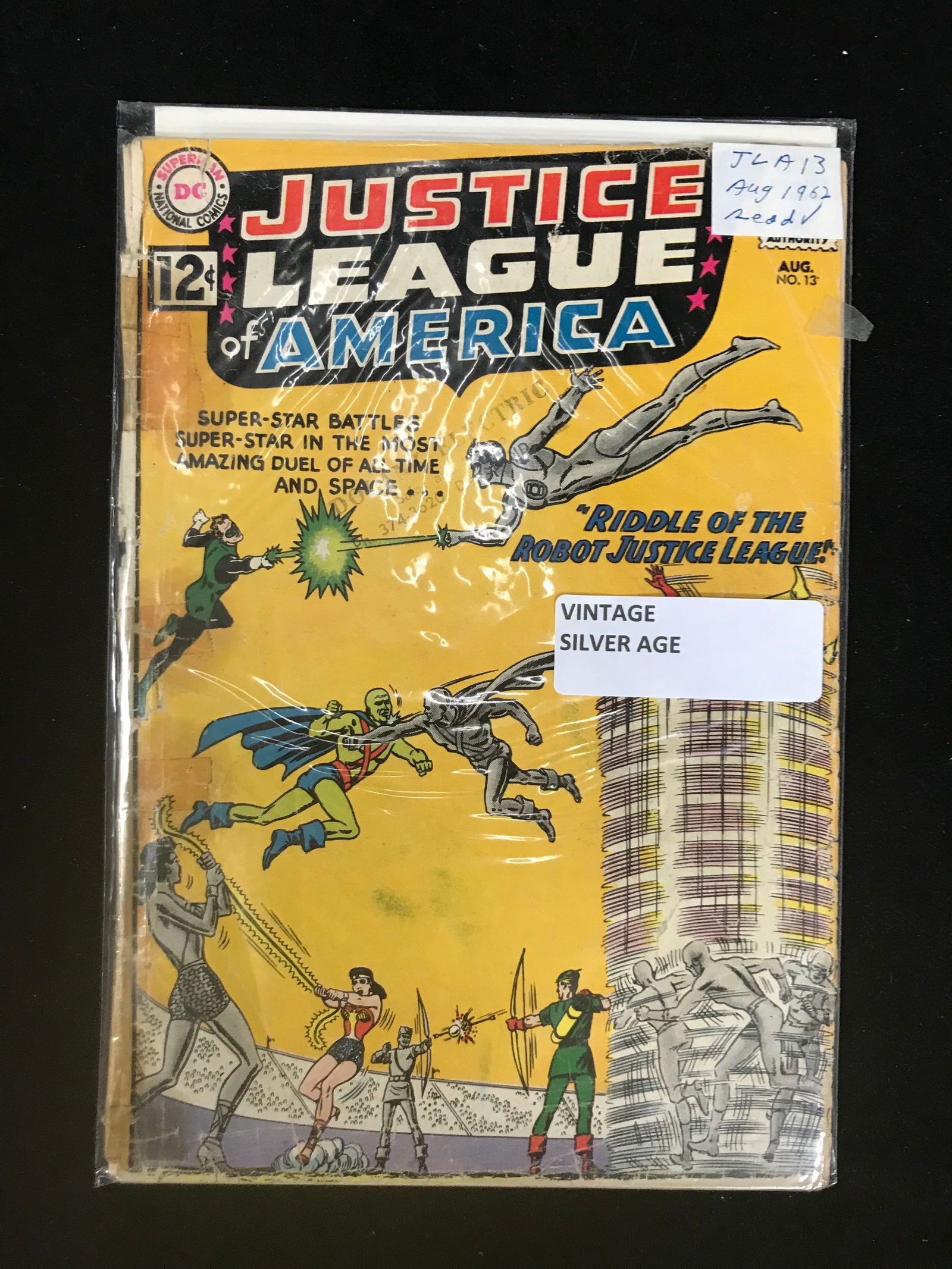 MARVEL COMICS NO.13 JUSTICE LEAGUE OF AMERICA (VINTAGE SILVER AGE) (1 of 1)