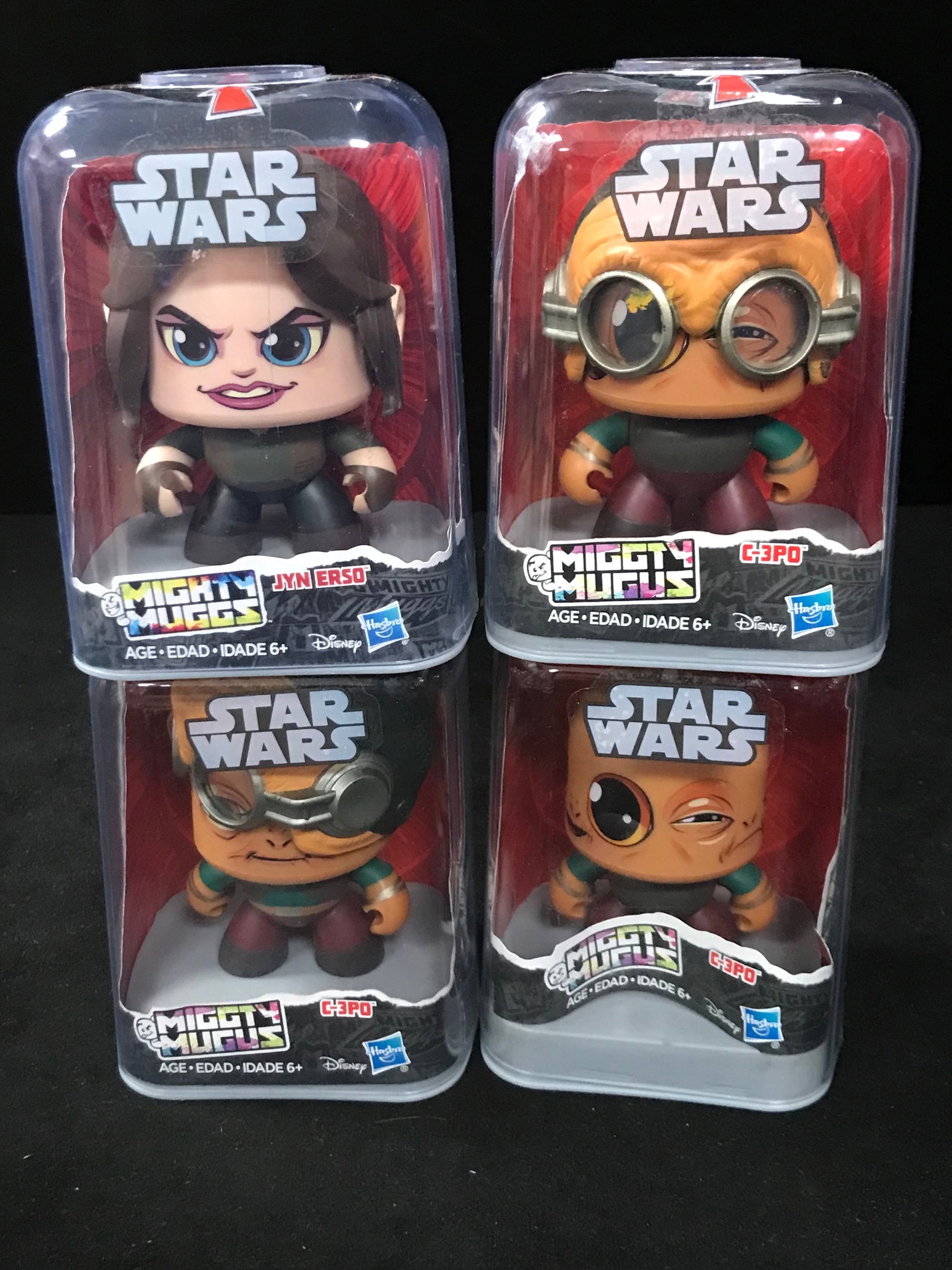 STAR WARS MIGHTY MUGGS TOY LOT: Prices are in Canadian dollars