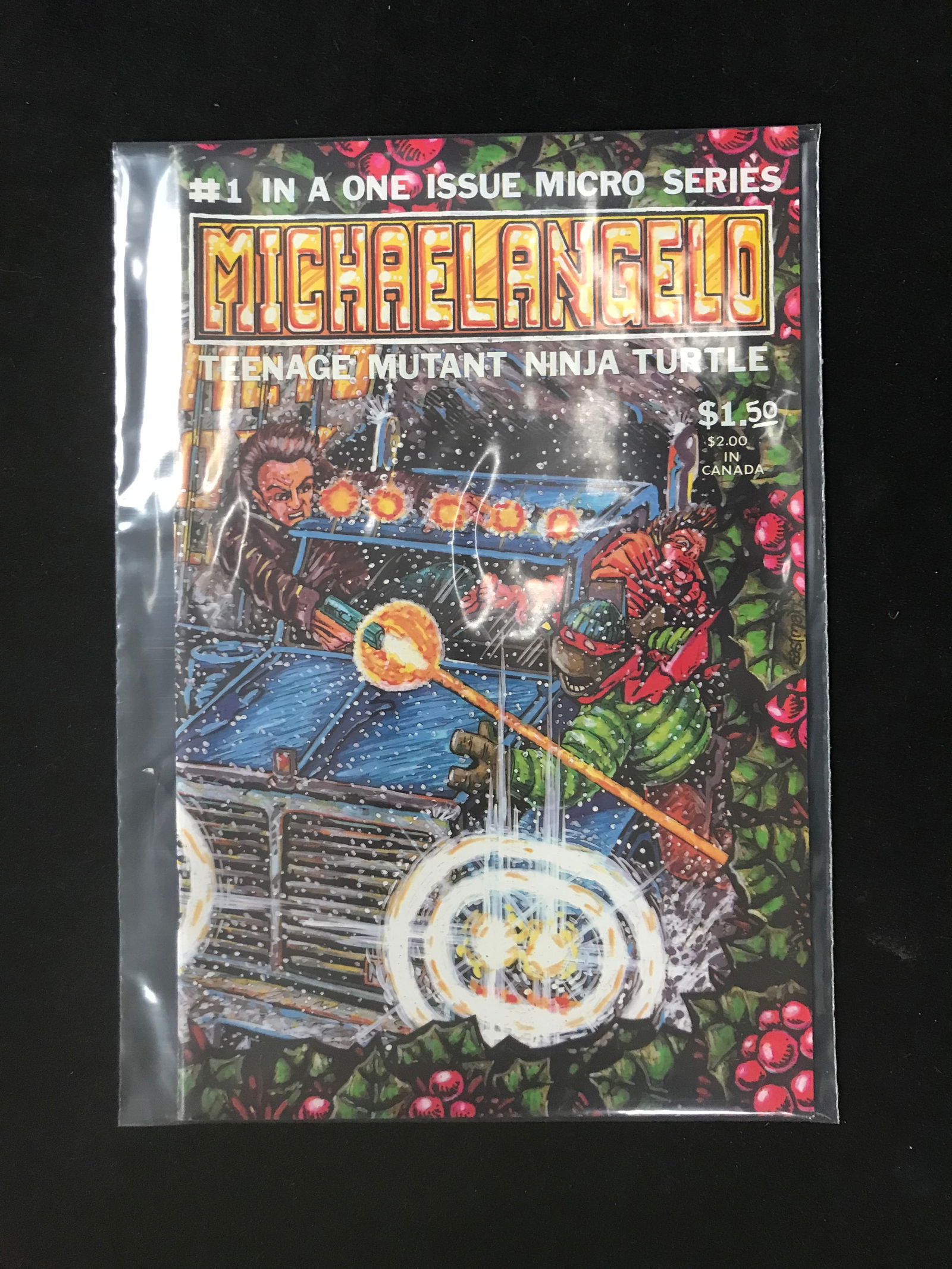 EASTMAN AND LAIRDS NO.1 MICHAELANGELO TMNT (1 of 1)