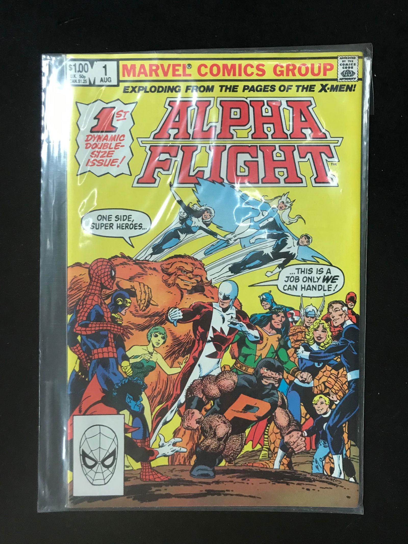 MARVEL COMICS NO.1 ALPHA FIGHT (1 of 1)