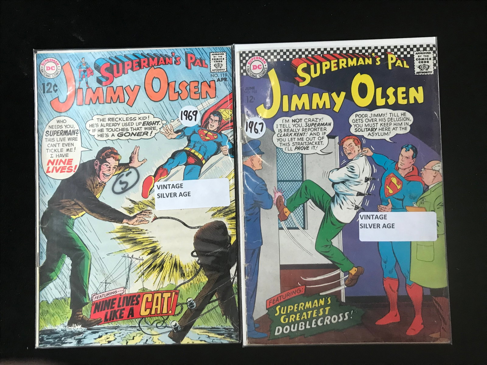 LOT OF SUPERMAN?S PAL JIMMY OLSEN COMICS (DC COMICS): Prices are in Canadian dollars
