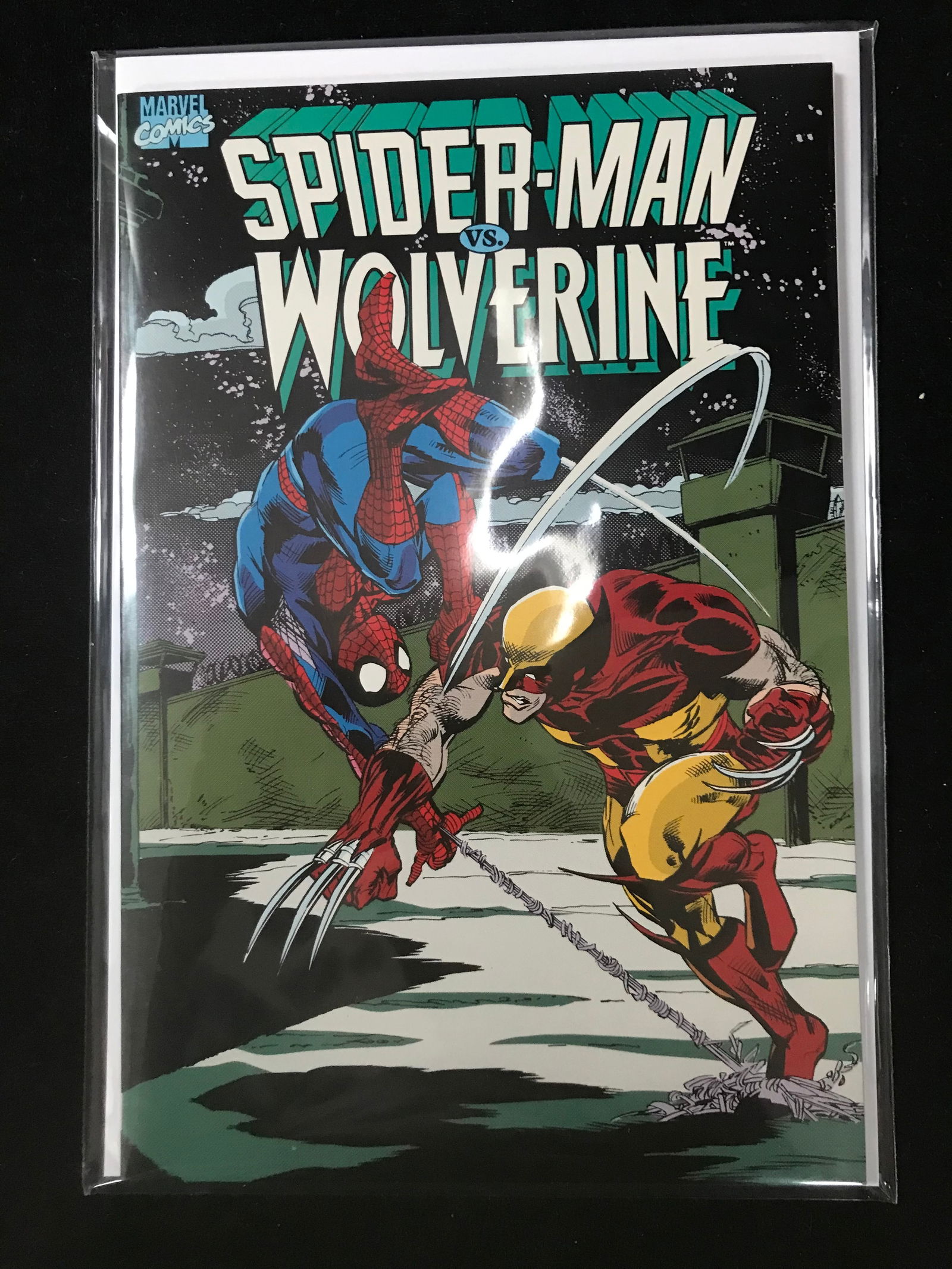 MARVEL COMICS NO.1 SPIDERMAN VS WOLVERINE (1 of 1)