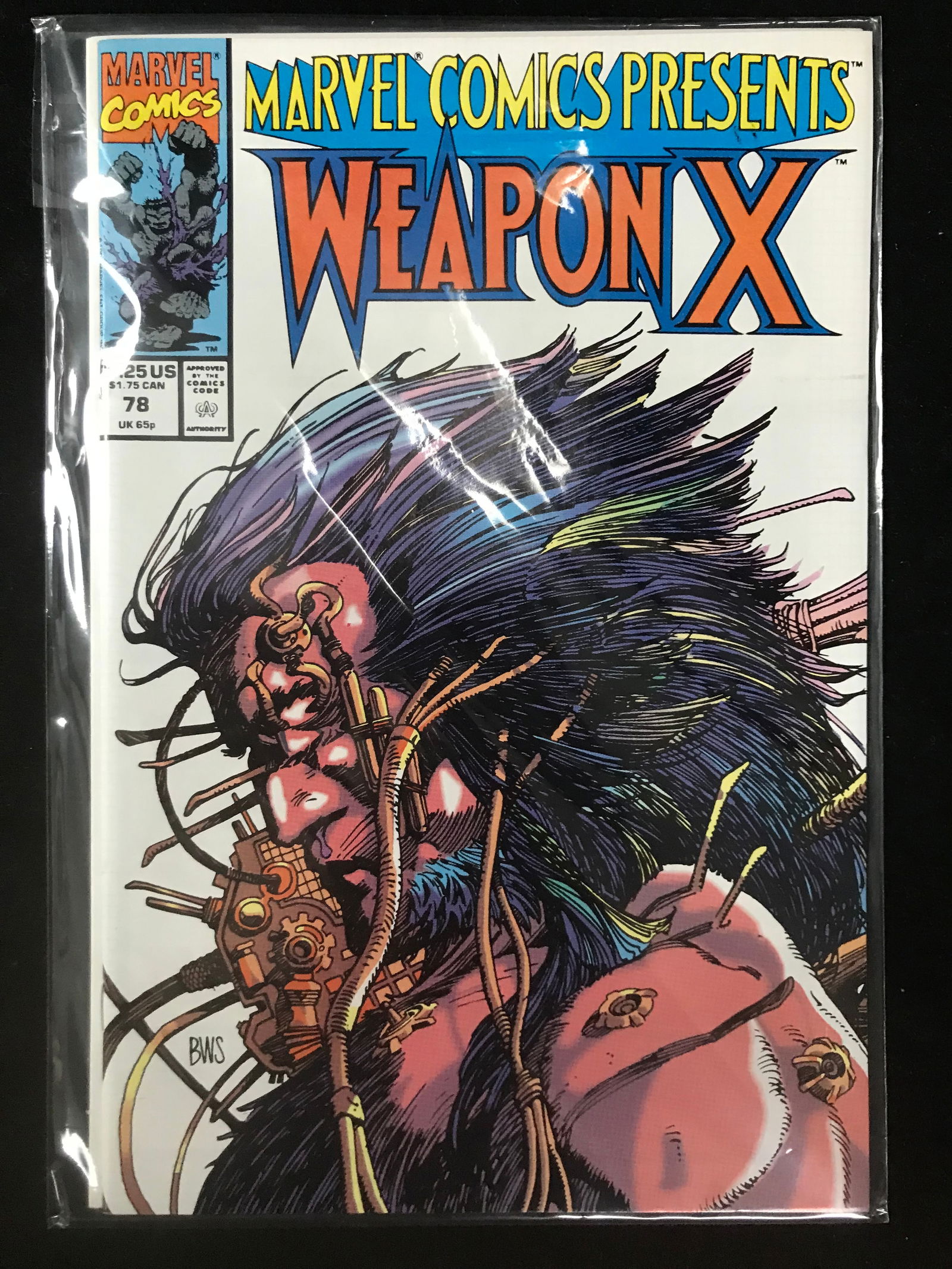 MARVEL COMICS NO.78 WEAPON X (1 of 1)