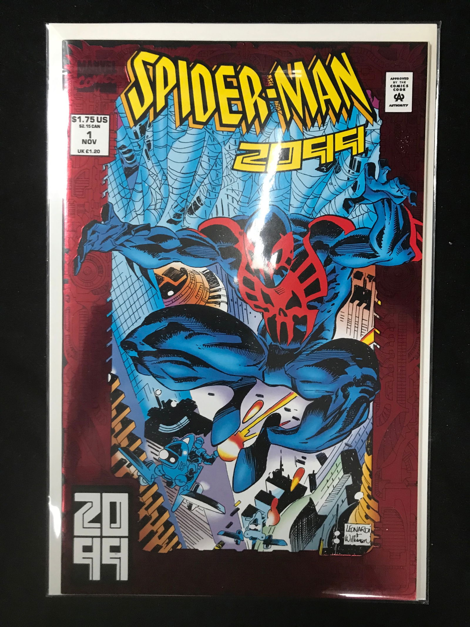 MARVEL COMICS NO.1 SPIDERMAN 2099 (1 of 1)