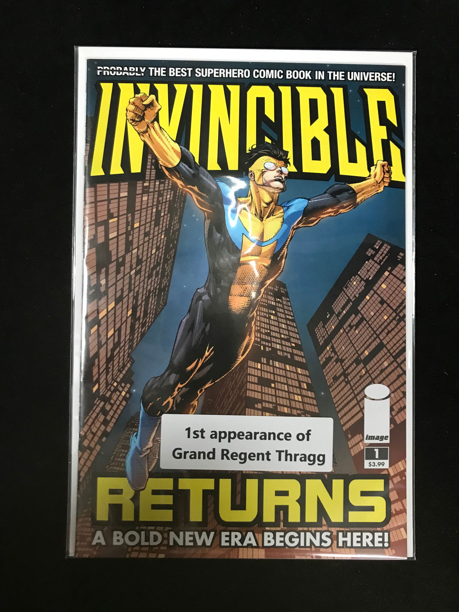 IMAGE COMICS NO.1 INVINCIBLE RETURNS (1ST APP GRAND REGENT THRAGG) (1 of 1)