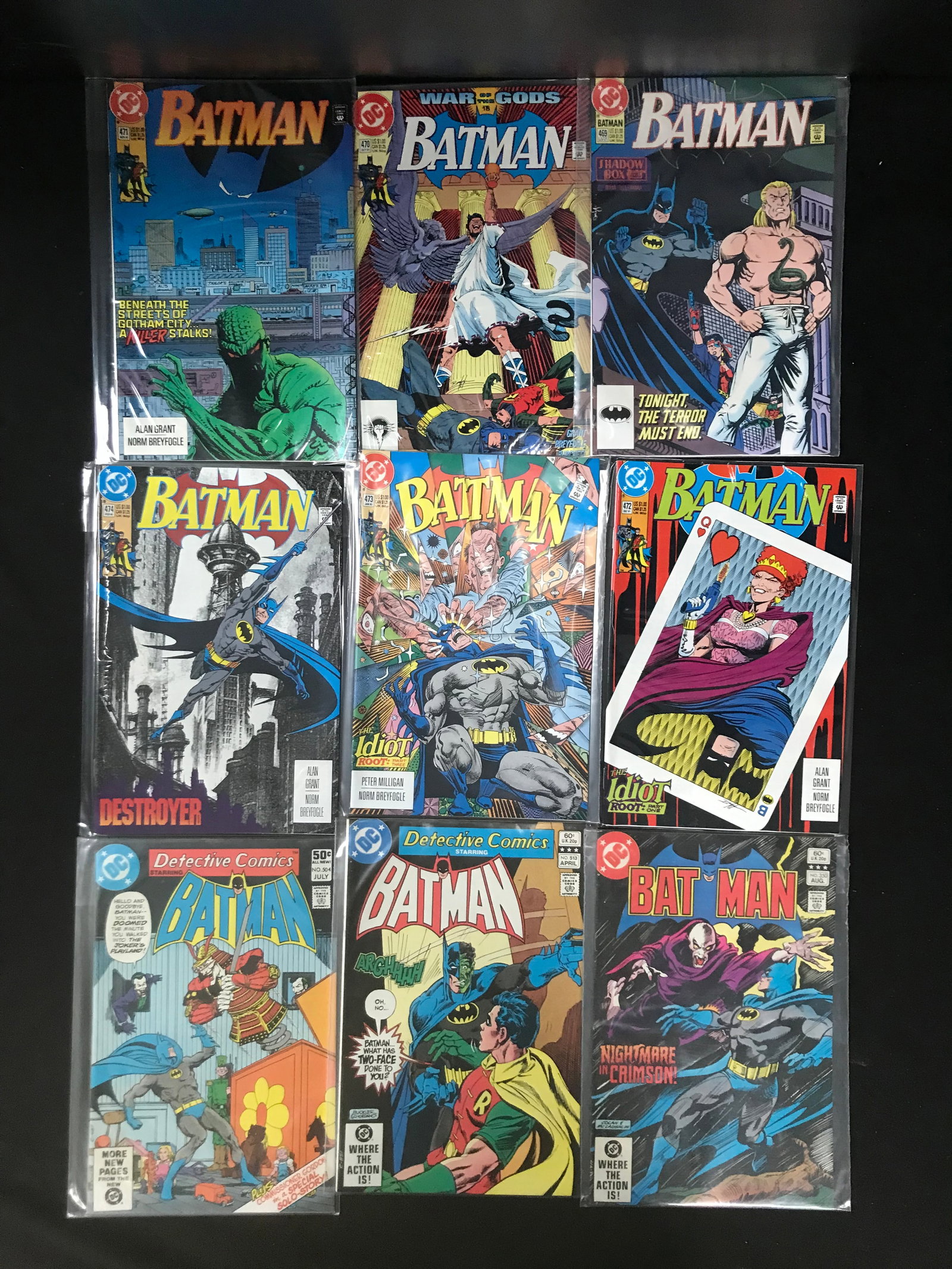 LOT OF BATMAN COMICS (DC COMICS): Prices are in Canadian Dollars