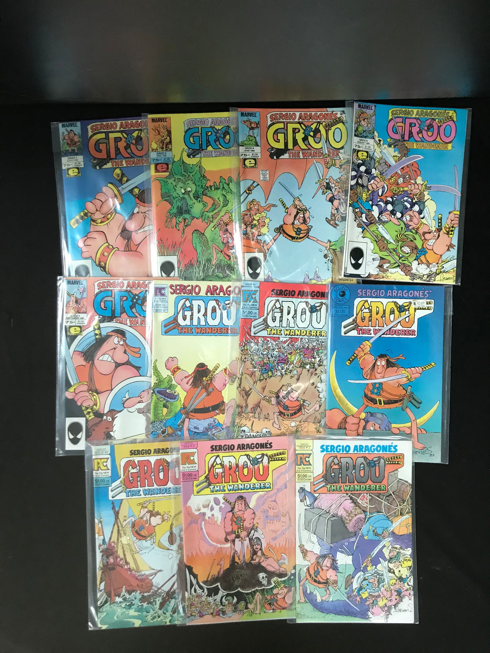 MARVEL COMICS GROO COMIC BOOK LOT (1 of 1)