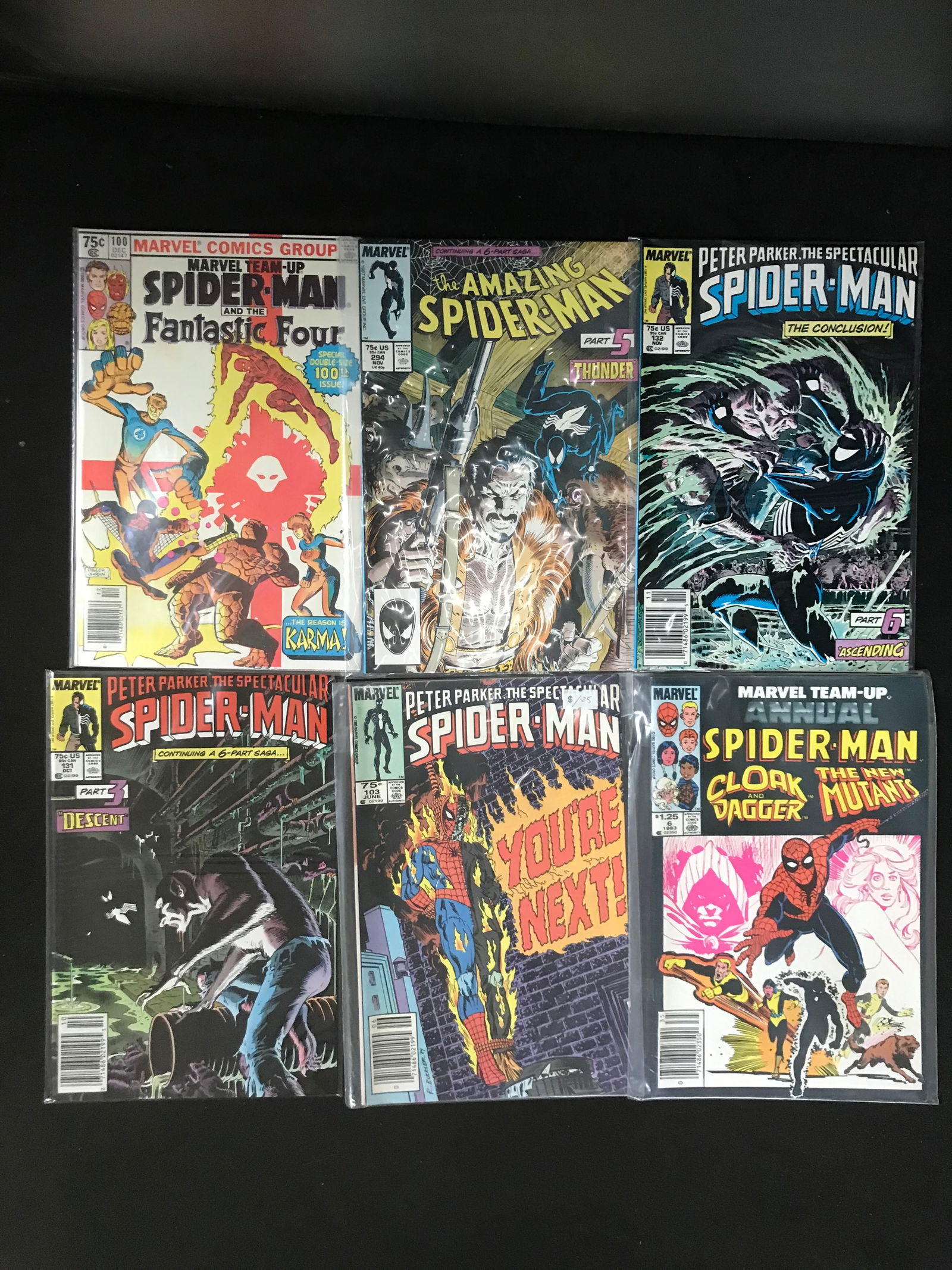 MARVEL COMICS SPIDER-MAN COMIC BOOK LOT (1 of 1)