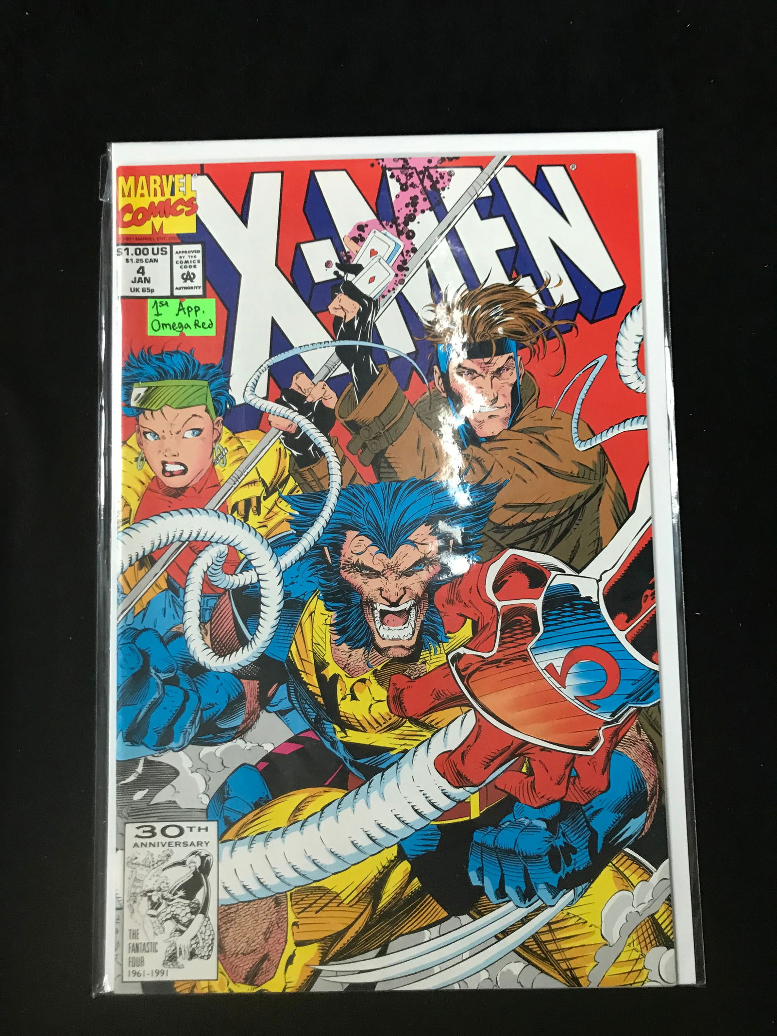 MARVEL COMICS X-MEN NO.4 (1ST APPEARANCE OMEGA RED) (1 of 1)