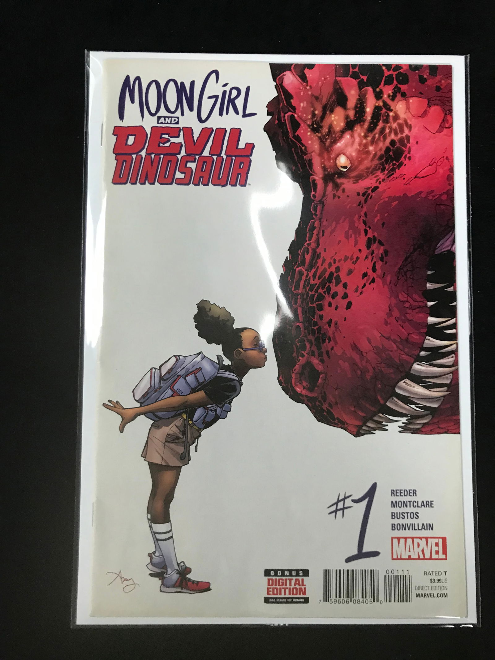 MARVEL COMICS MOONGIRL AND DEVIL DINOSAUR NO.1 (1 of 1)