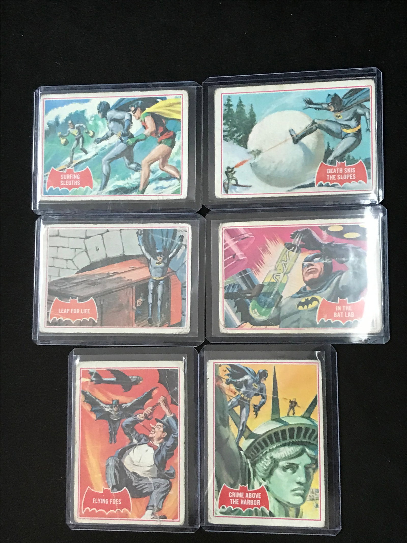 1966 O PEE CHEE BATMAN NON SPORTS TRADING CARD LOT: Prices are in Canadian dollars