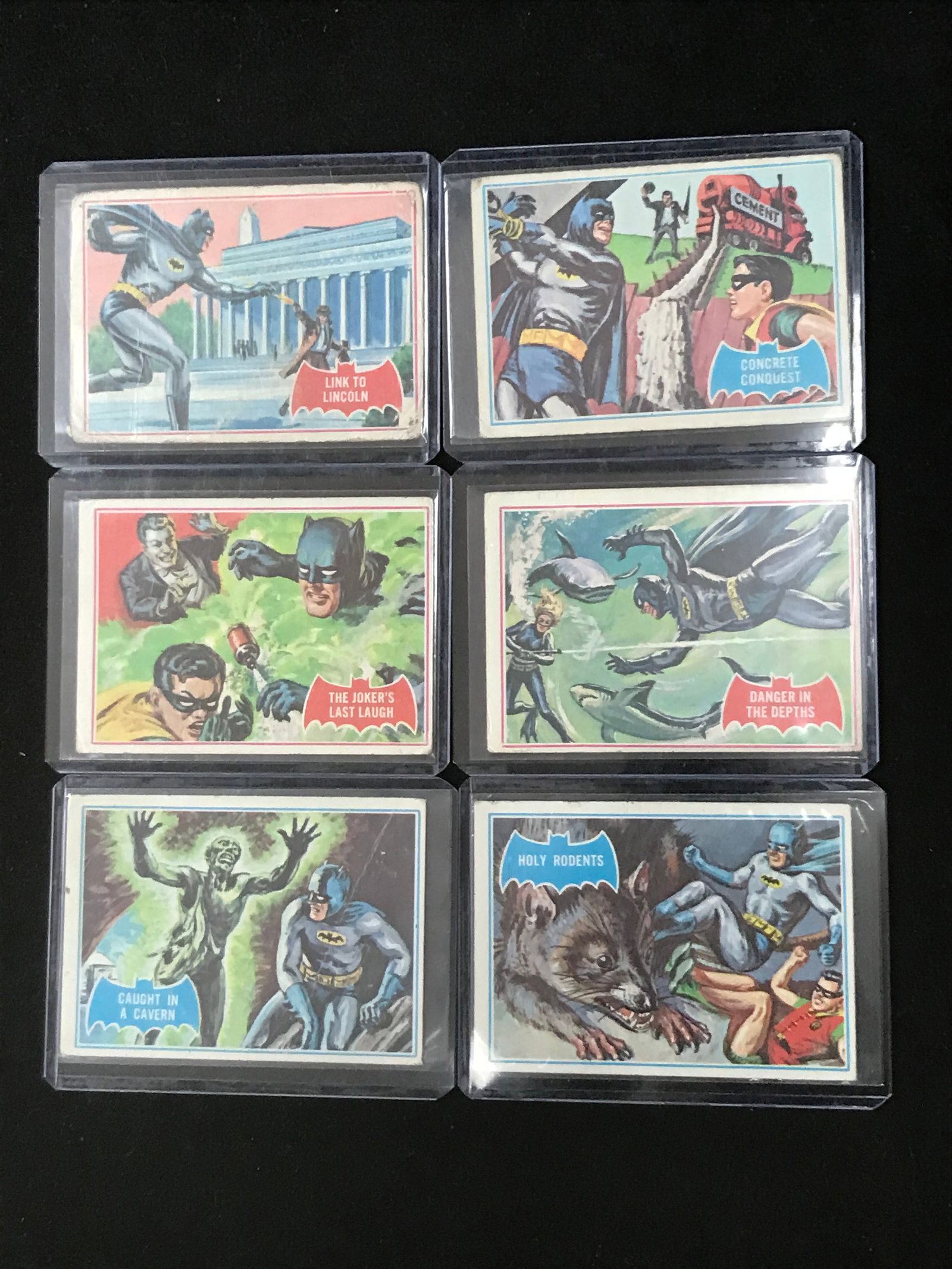 1966 O PEE CHEE BATMAN NON SPORTS TRADING CARD LOT: Prices are in Canadian dollars