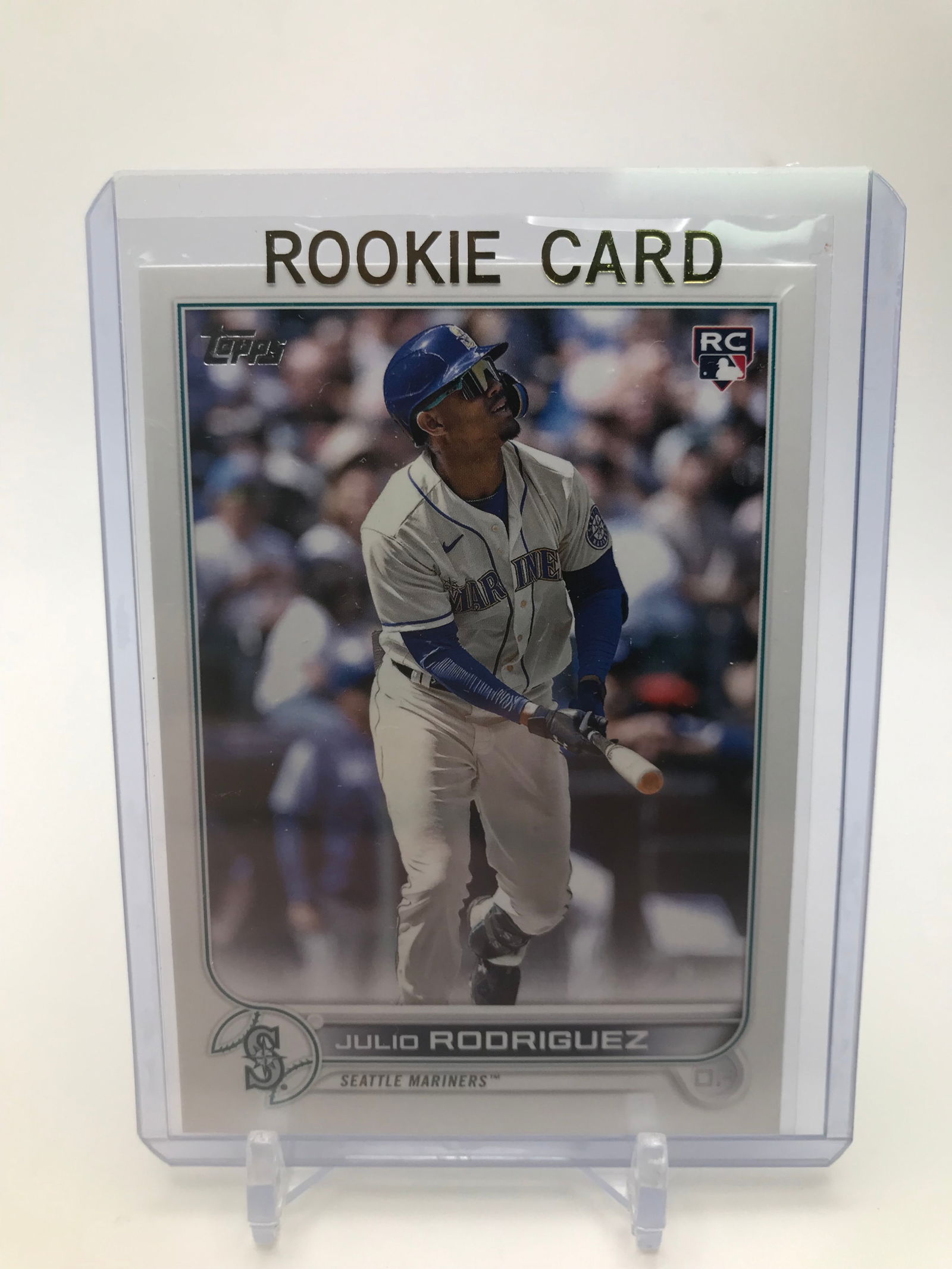2022 TOPPS UPDATE JULIO RODRIGUEZ ROOKIE CARD (1 of 2)