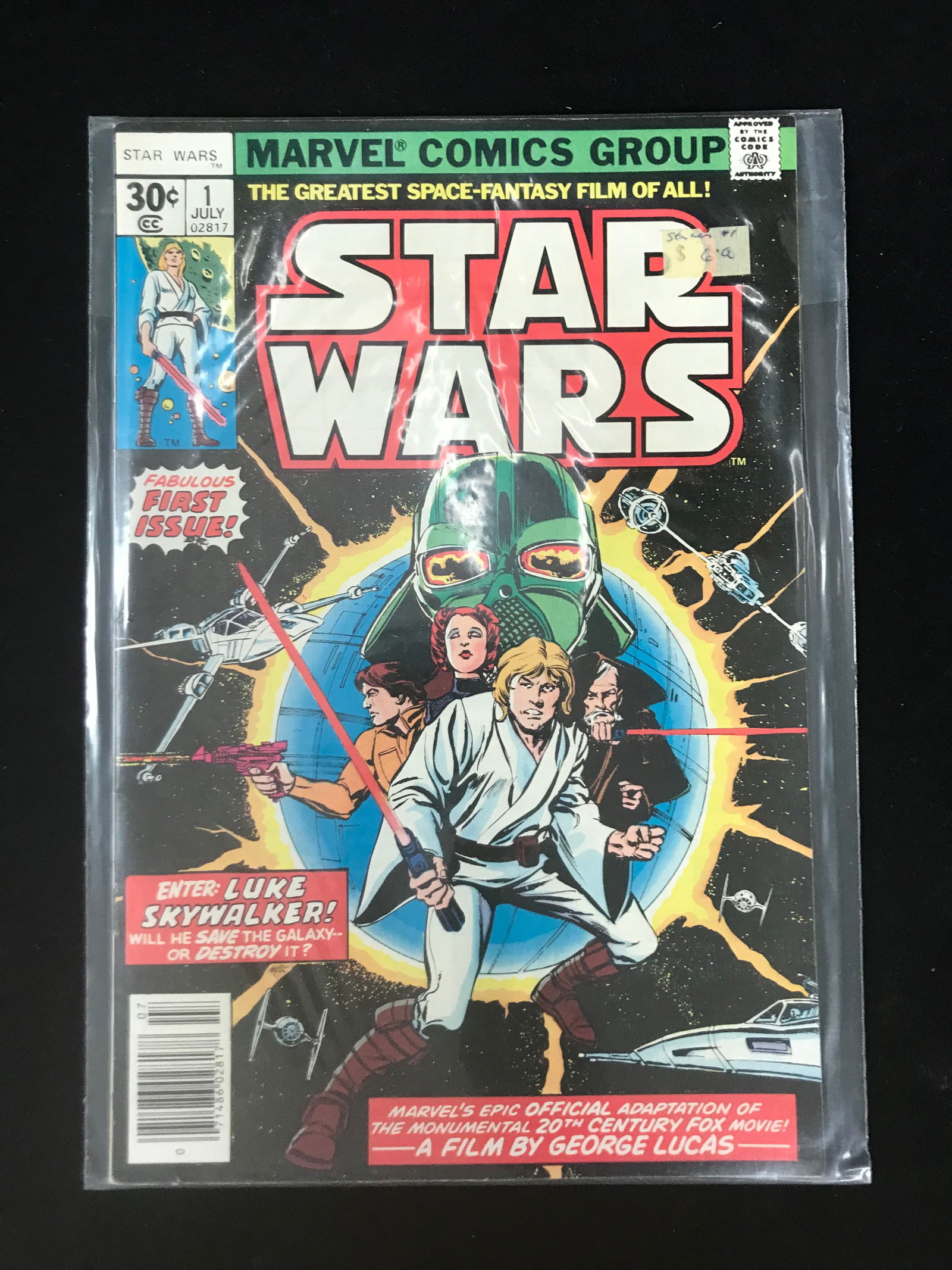 MARVEL COMICS NO.1 STAR WARS (1 of 1)