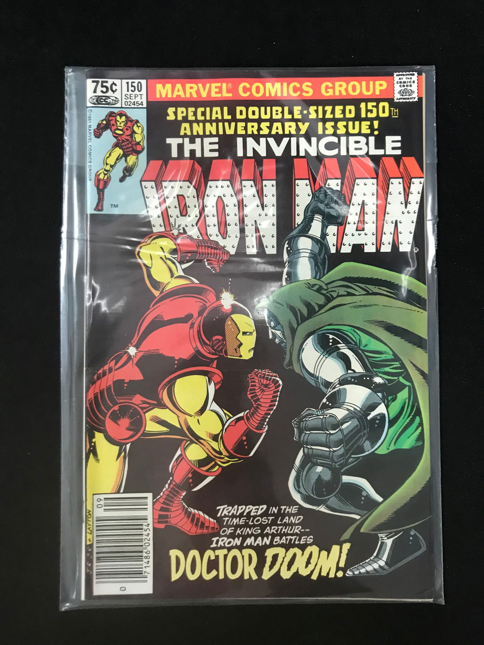 MARVEL COMICS NO.150 THE INVINCLIBLE IRON MAN (DOUBLE SIZE ANNIVERSARY ISSUE) (1 of 1)