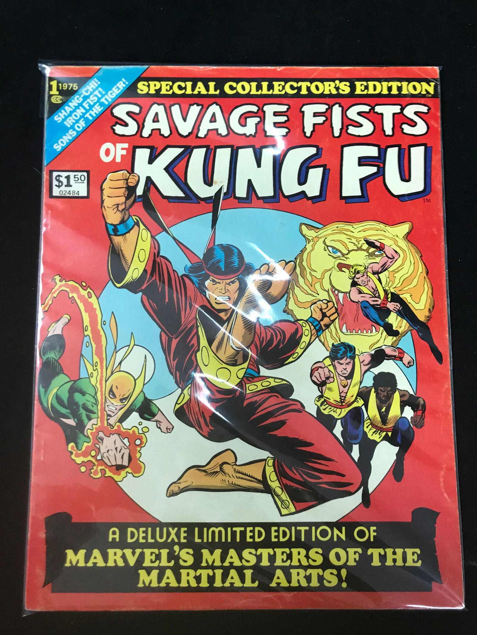 MARVEL COMICS NO.1 SAVAGE FISTS OF KUNG FU (1 of 1)