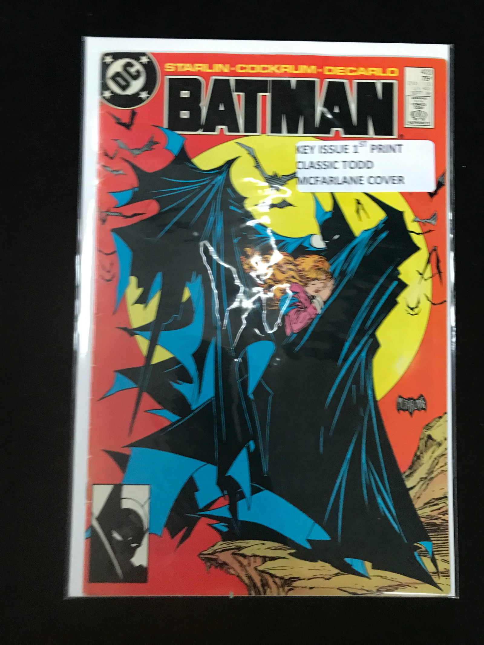 DC COMICS BATMAN NO.423 (1ST PRINT CLASSIC TODD MCFARLANE) (1 of 1)