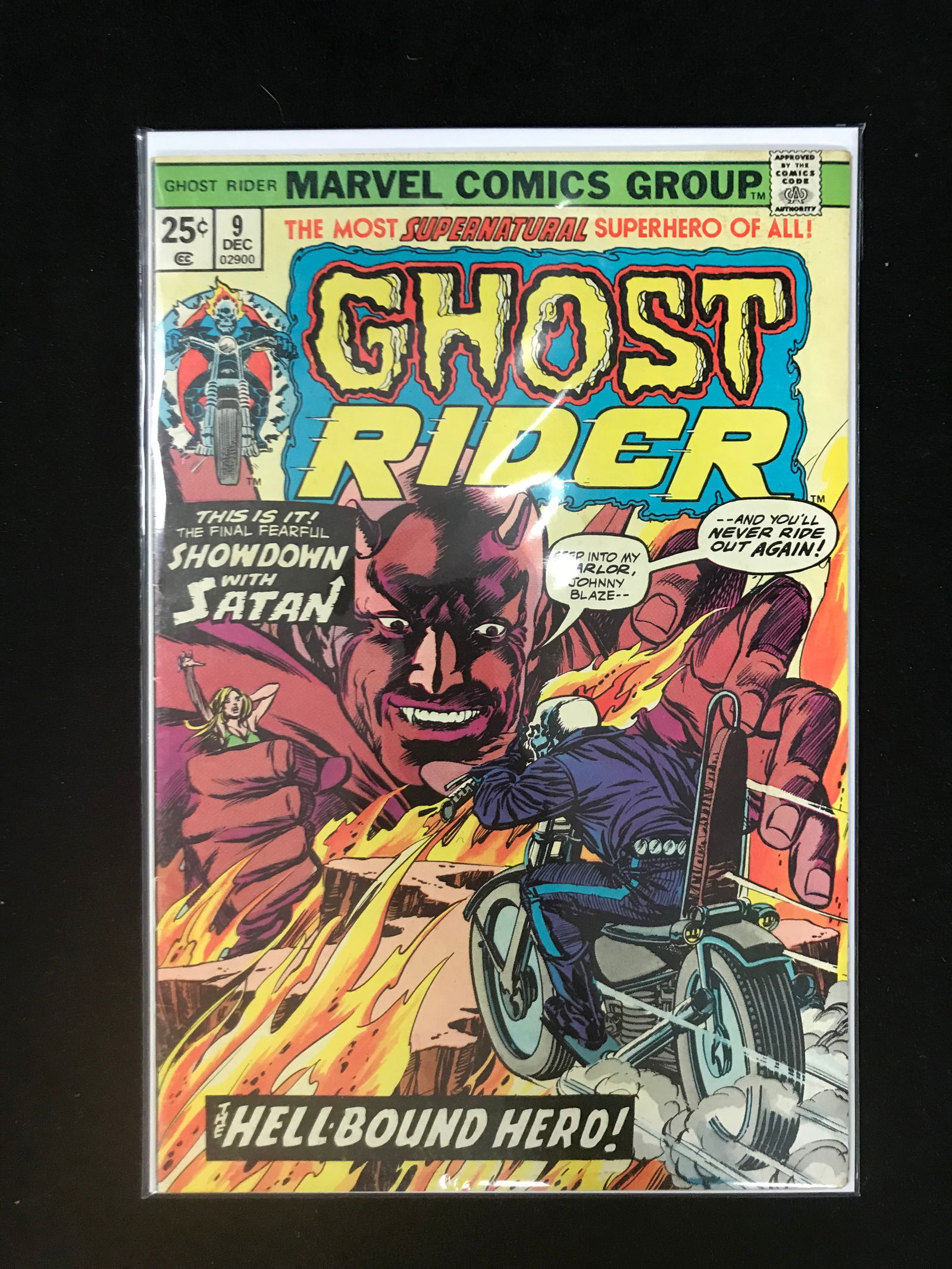 MARVEL COMICS NO.9 GHOST RIDER (1 of 1)