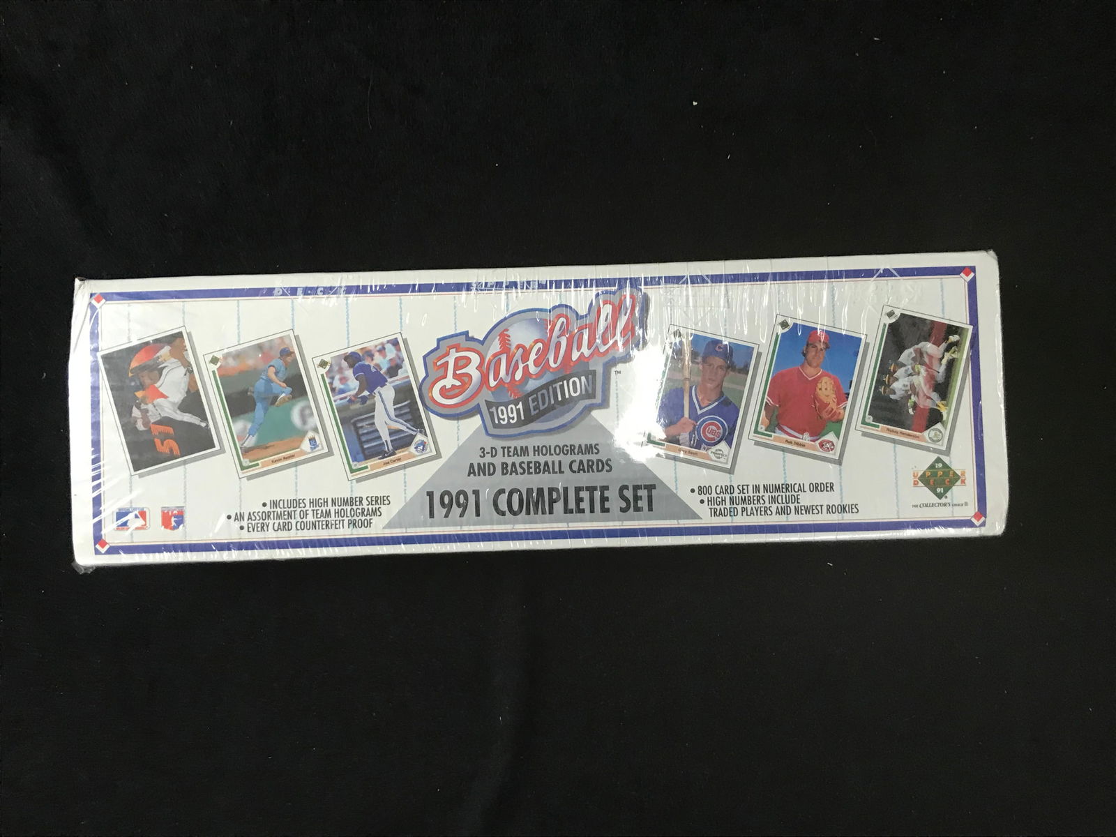 1991 UPPER DECK BASEBALL COMPLETE SET SEALED (1 of 1)