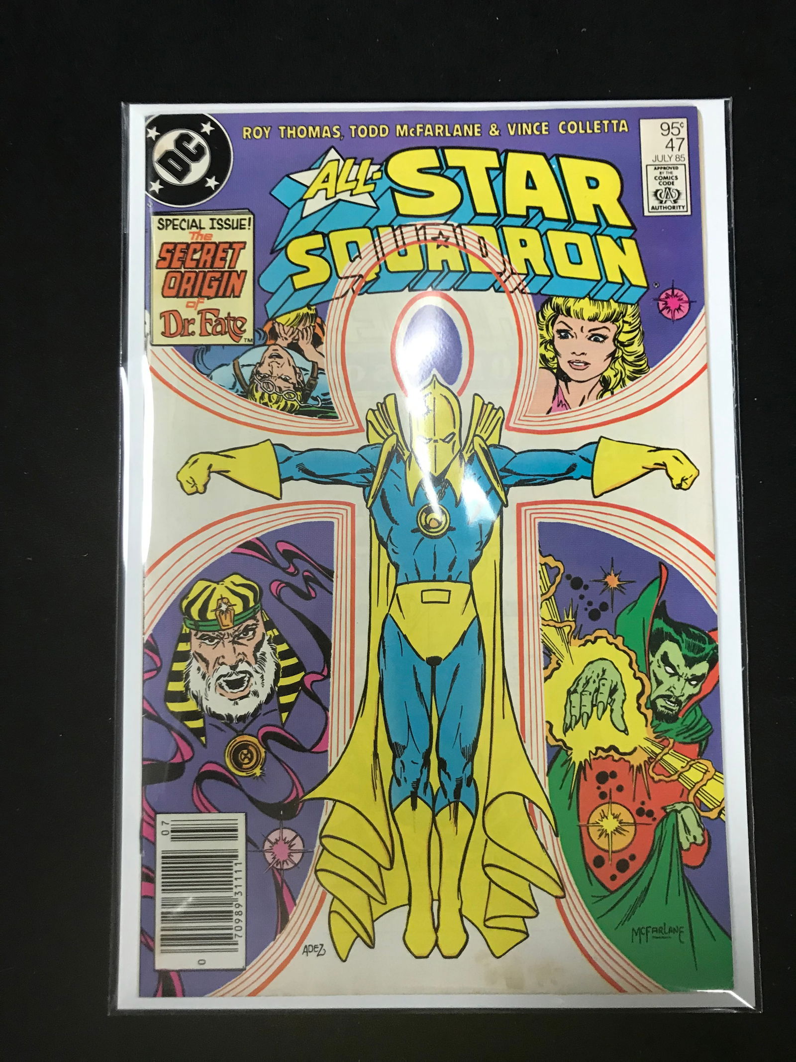 DC COMICS NO.47 TALL-STAR SQUADRON (1 of 1)