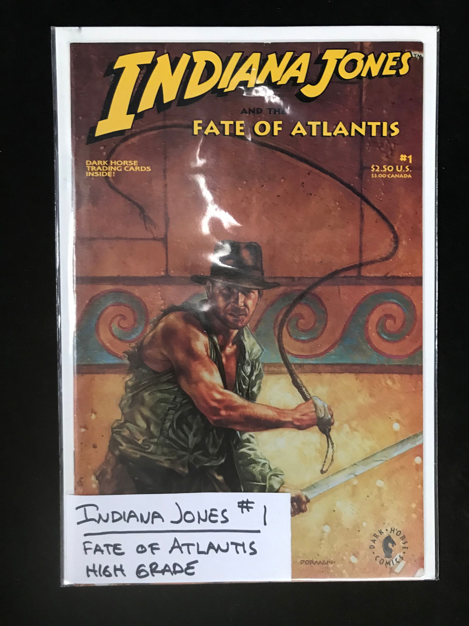 DARK HORSE COMICS NO.1 INDIANA JONES FATE OF ATLANTIS (1 of 1)