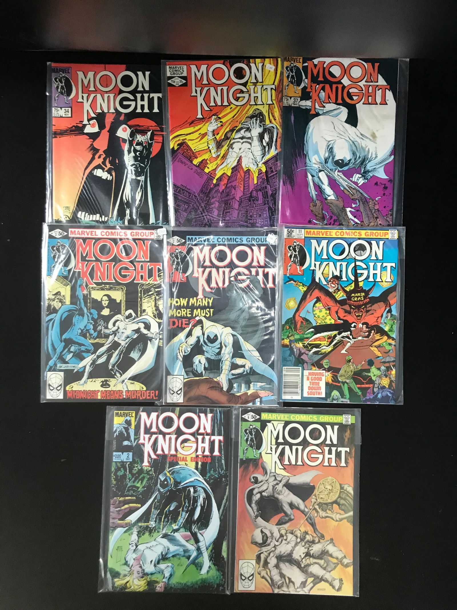 MARVEL COMICS MOON KNIGHT COMIC BOOK LOT (1 of 1)