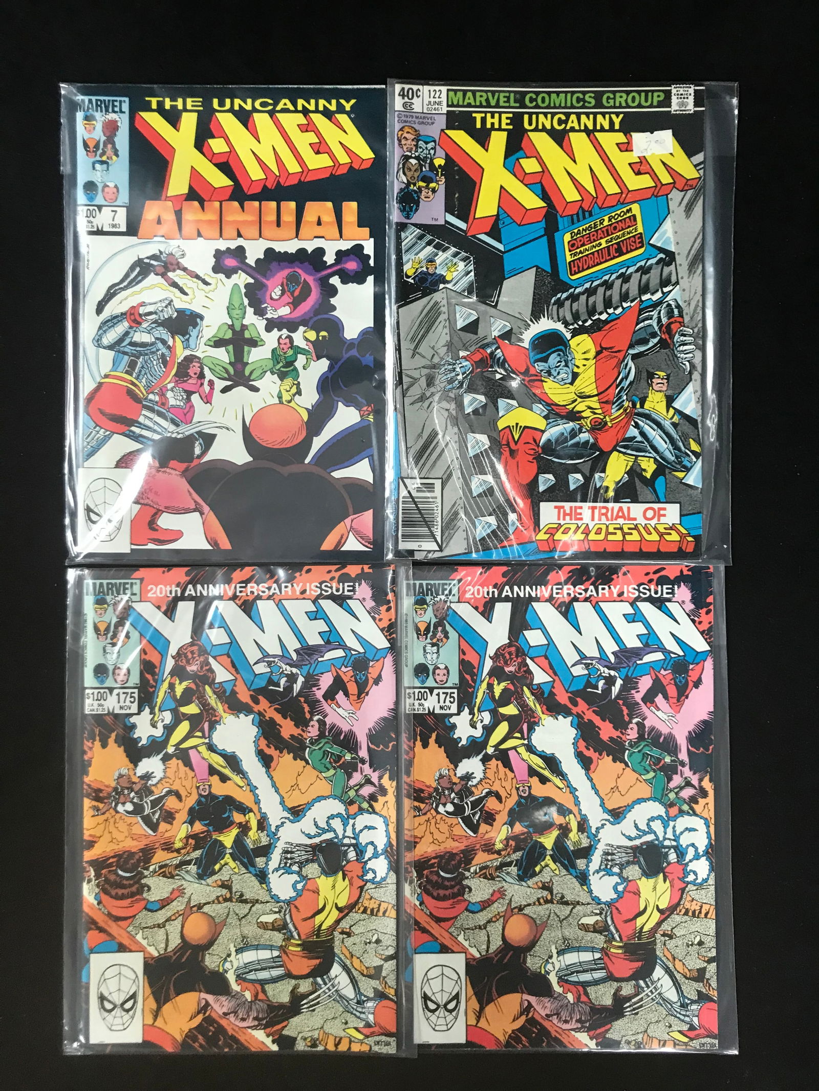 MARVEL COMICS THE UNCANNY X-MEN COMIC BOOK LOT (1 of 1)