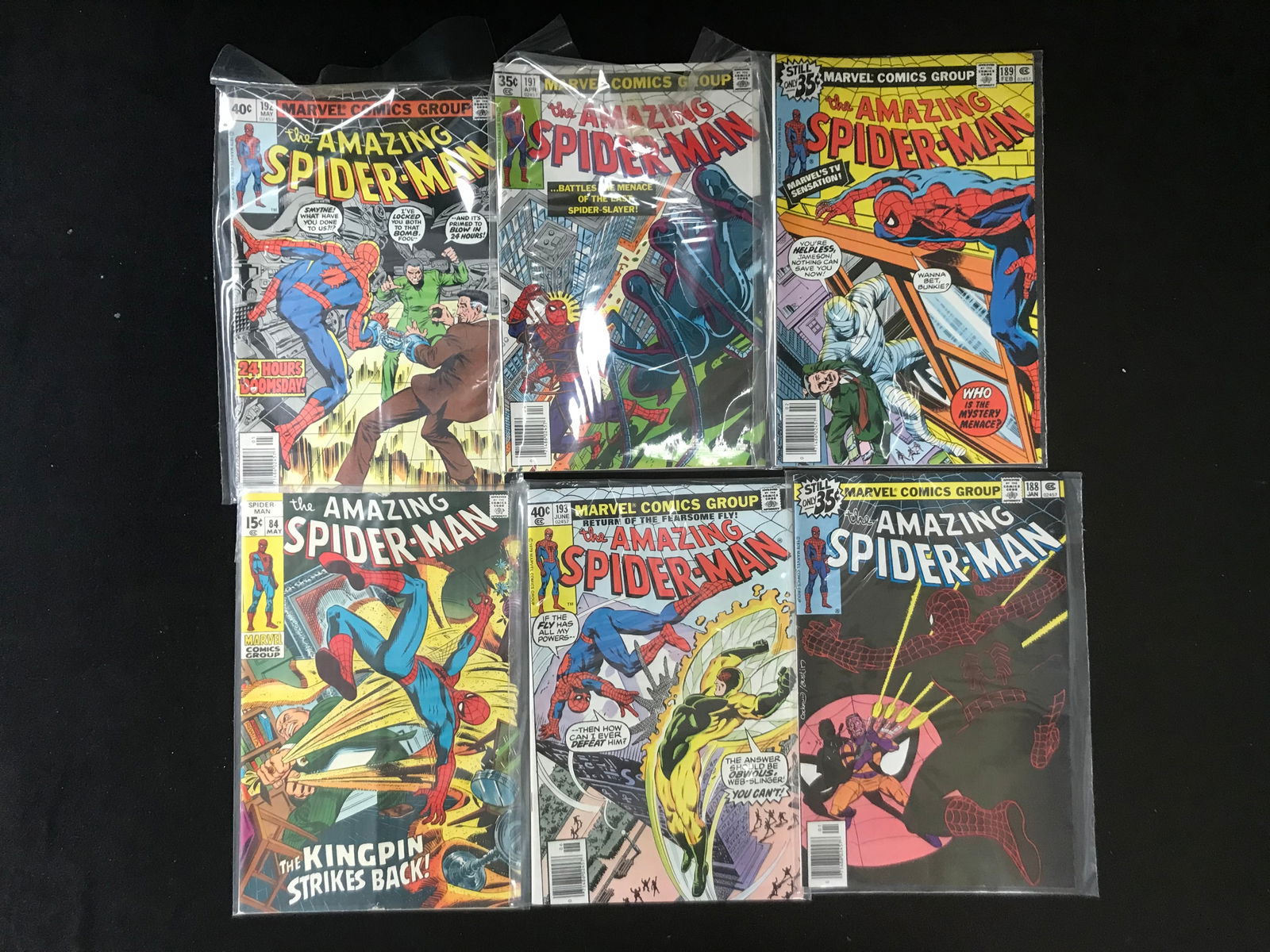 MARVEL COMICS THE AMAZING SPIDERMAN COMIC BOOK LOT (1 of 1)