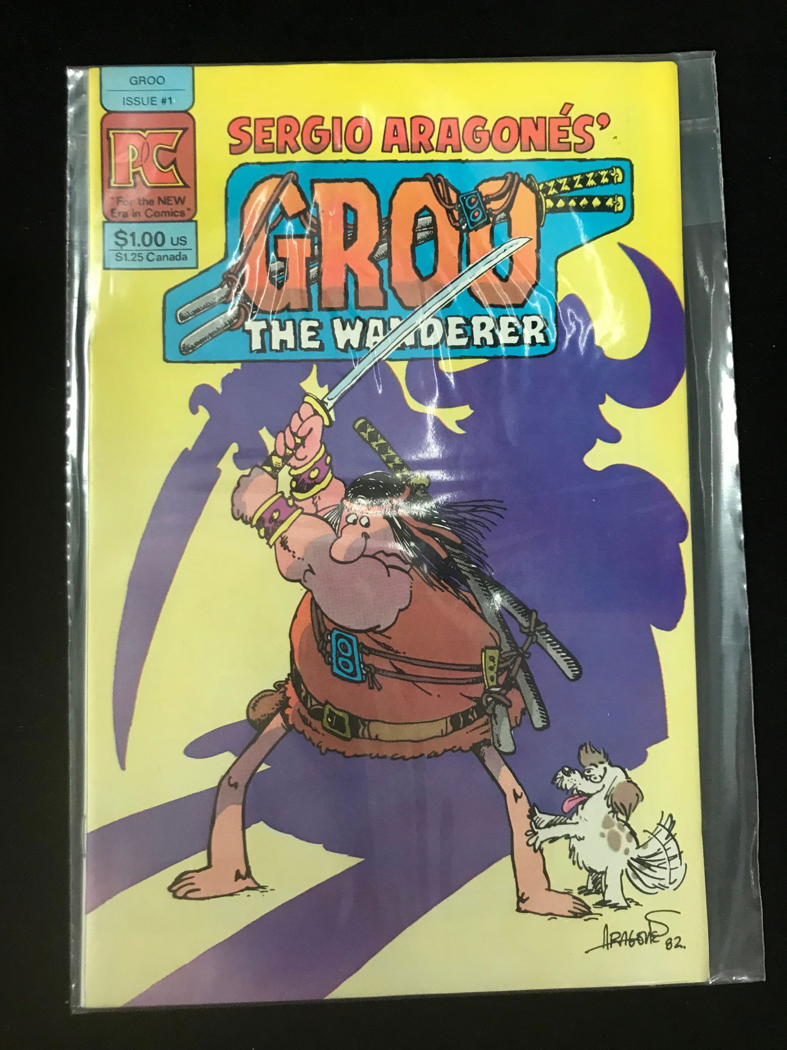 PC COMICS GROO THE WANDERER NO.1 (1 of 1)