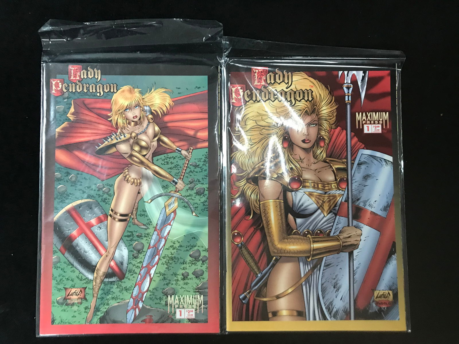 LADY PENDRAGON COMIC BOOKLOT (1 of 1)