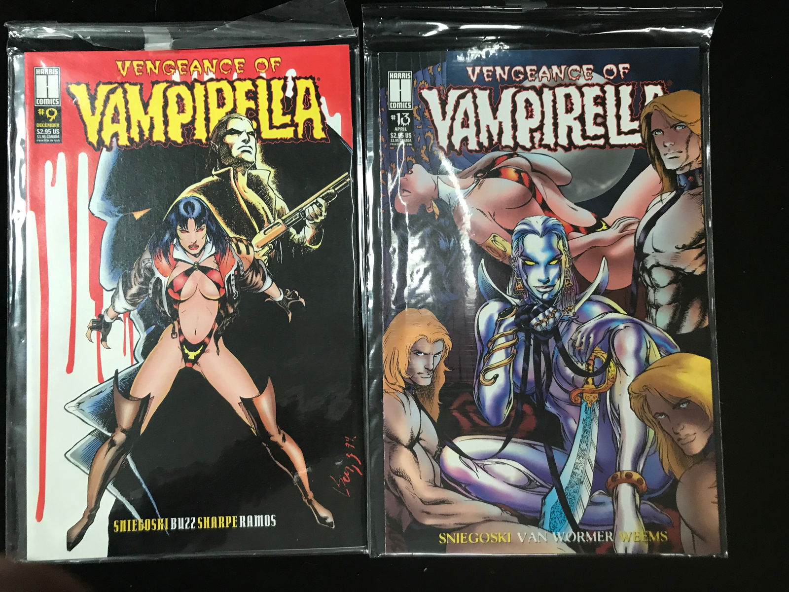 HARRIS COMICS VAMPERELLA COMIC BOOK LOT (1 of 1)