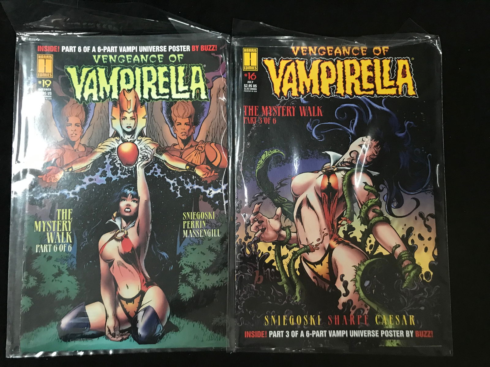 HARRIS COMICS VAMPERELLA COMIC BOOK LOT (1 of 1)