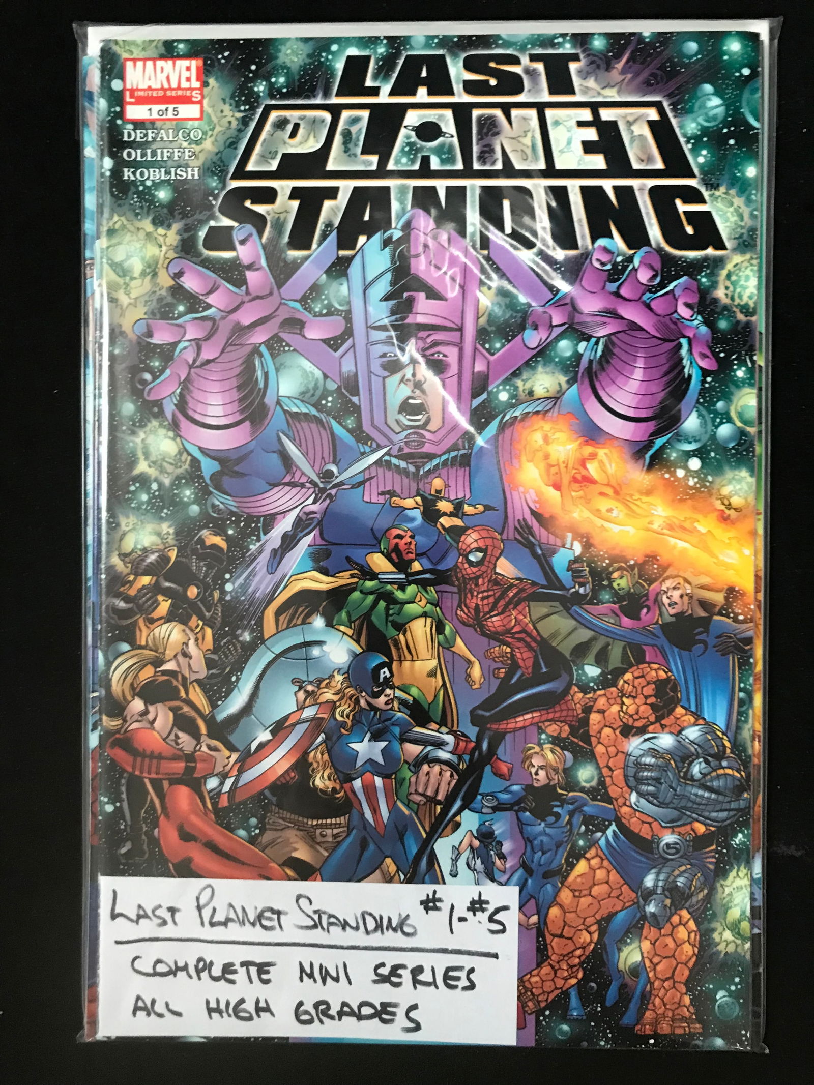 MARVEL COMICS LAST PLANET STANDING NO.1-5 (1 of 1)