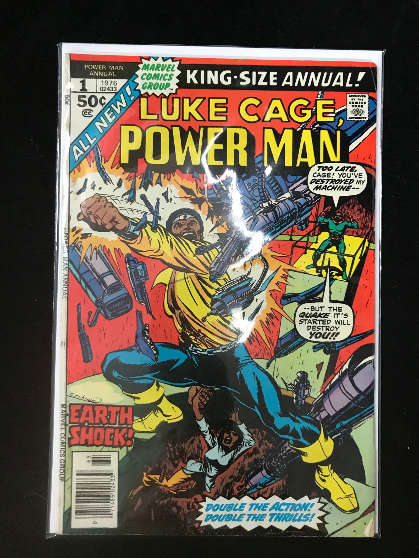 MARVEL COMICS LUKE CAGE POWER MAN NO.1 (1 of 1)