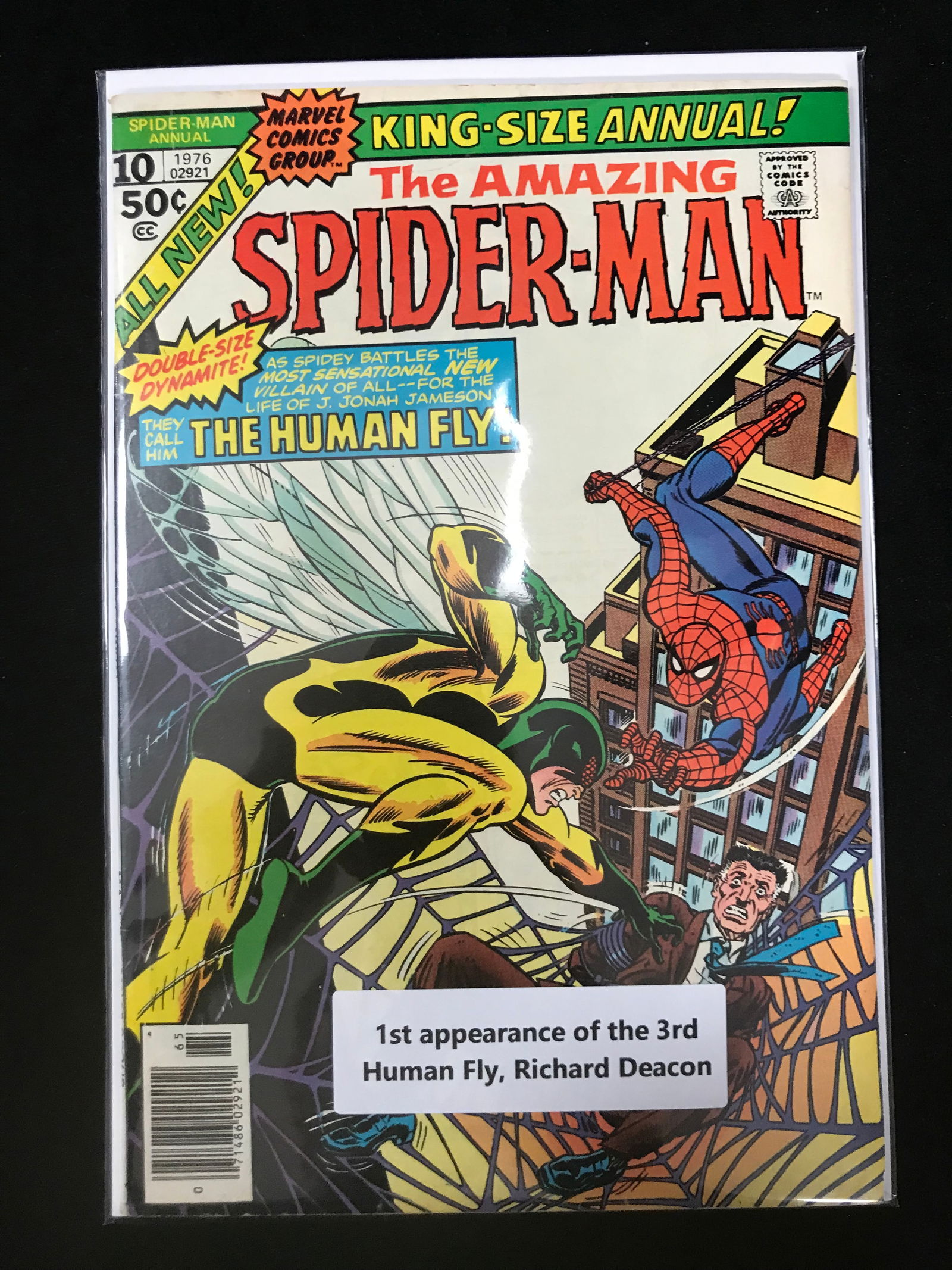 MARVEL COMICS THE AMAZING SPIDER-MAN NO.10 KING SIZE ANNUAL (1 of 1)