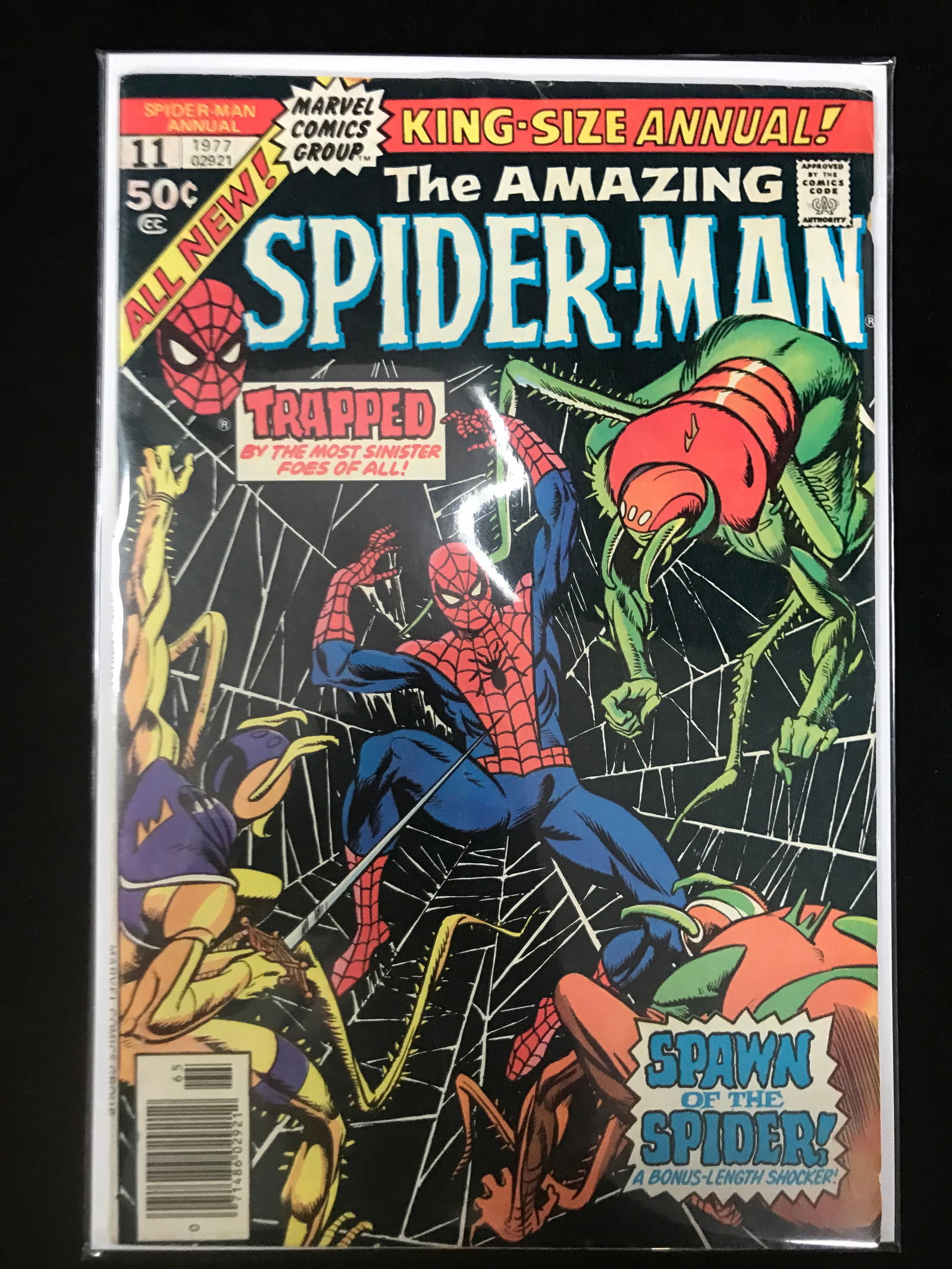 MARVEL COMICS THE AMAZING SPIDER-MAN NO.11 KING SIZE ANNUAL (1 of 1)